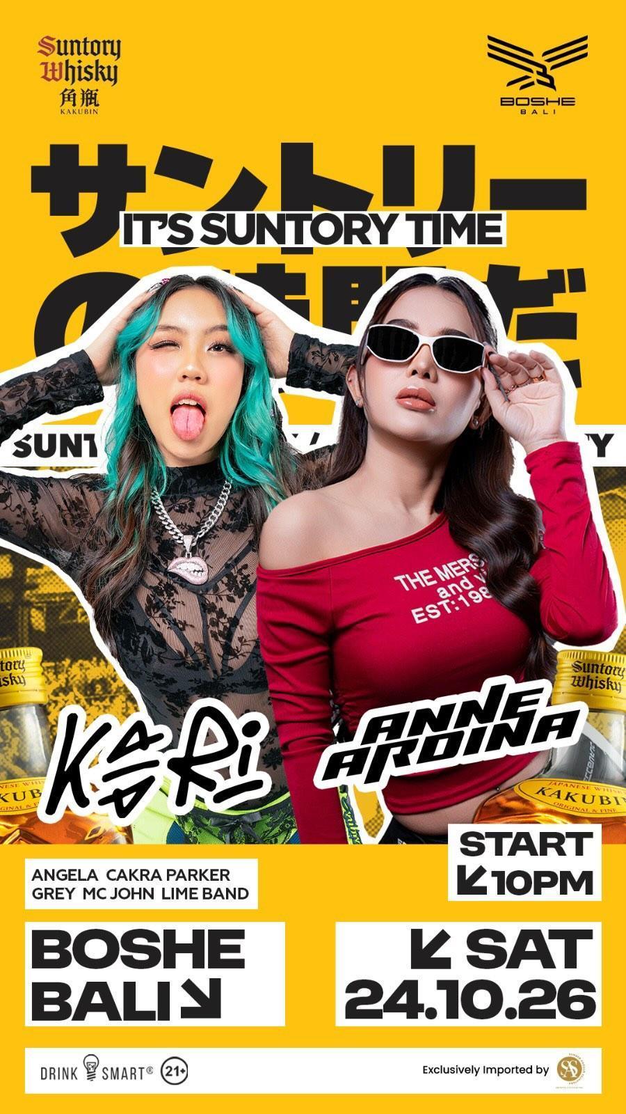 3 SKS This Saturday with Kaari Noa & Anne Ardina at Boshe Bali 3 SKS This Saturday with Kaari Noa & Anne Ardina at Boshe Bali