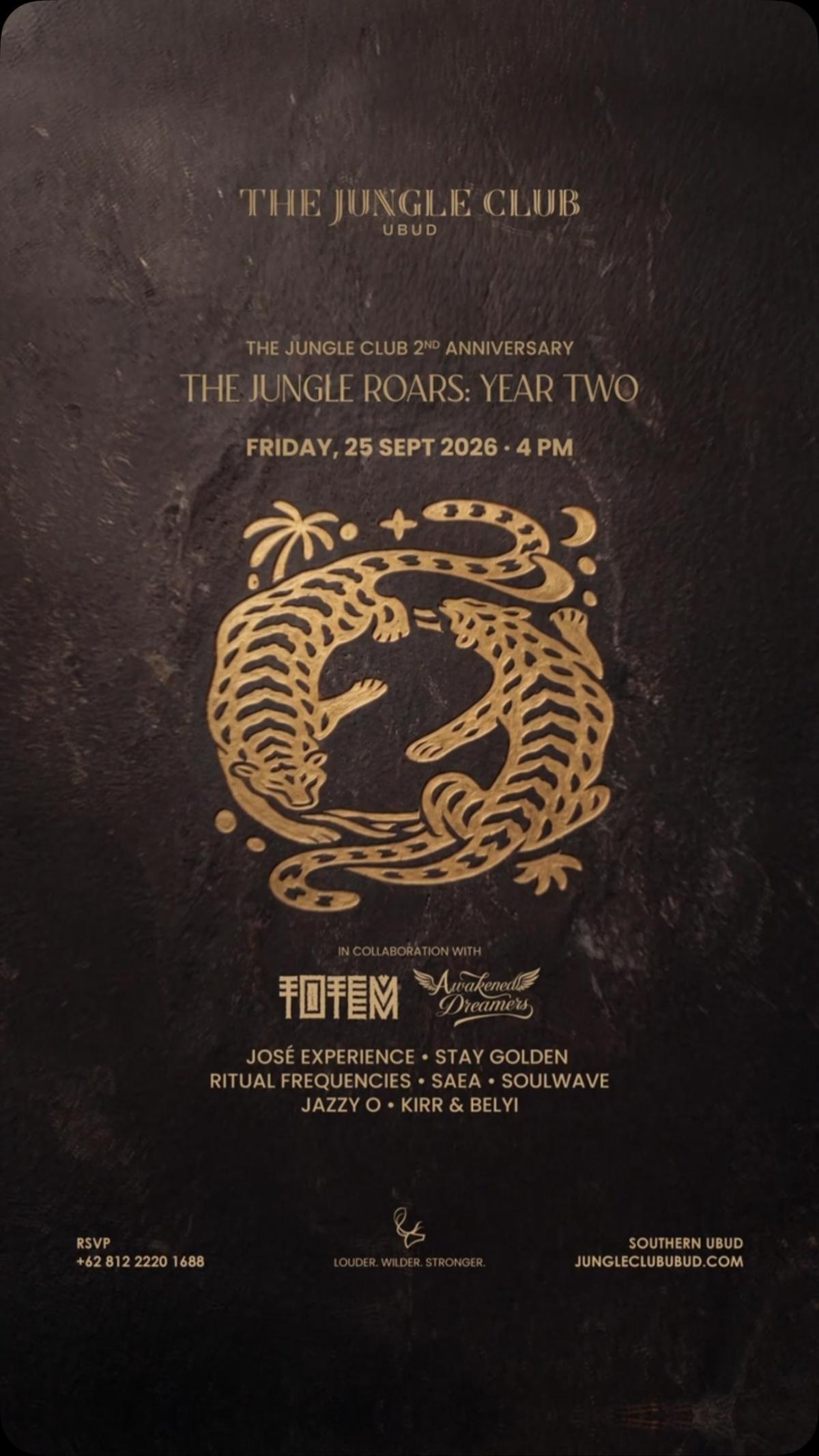The Jungle Club turns 2! at Jungle Club Ubud