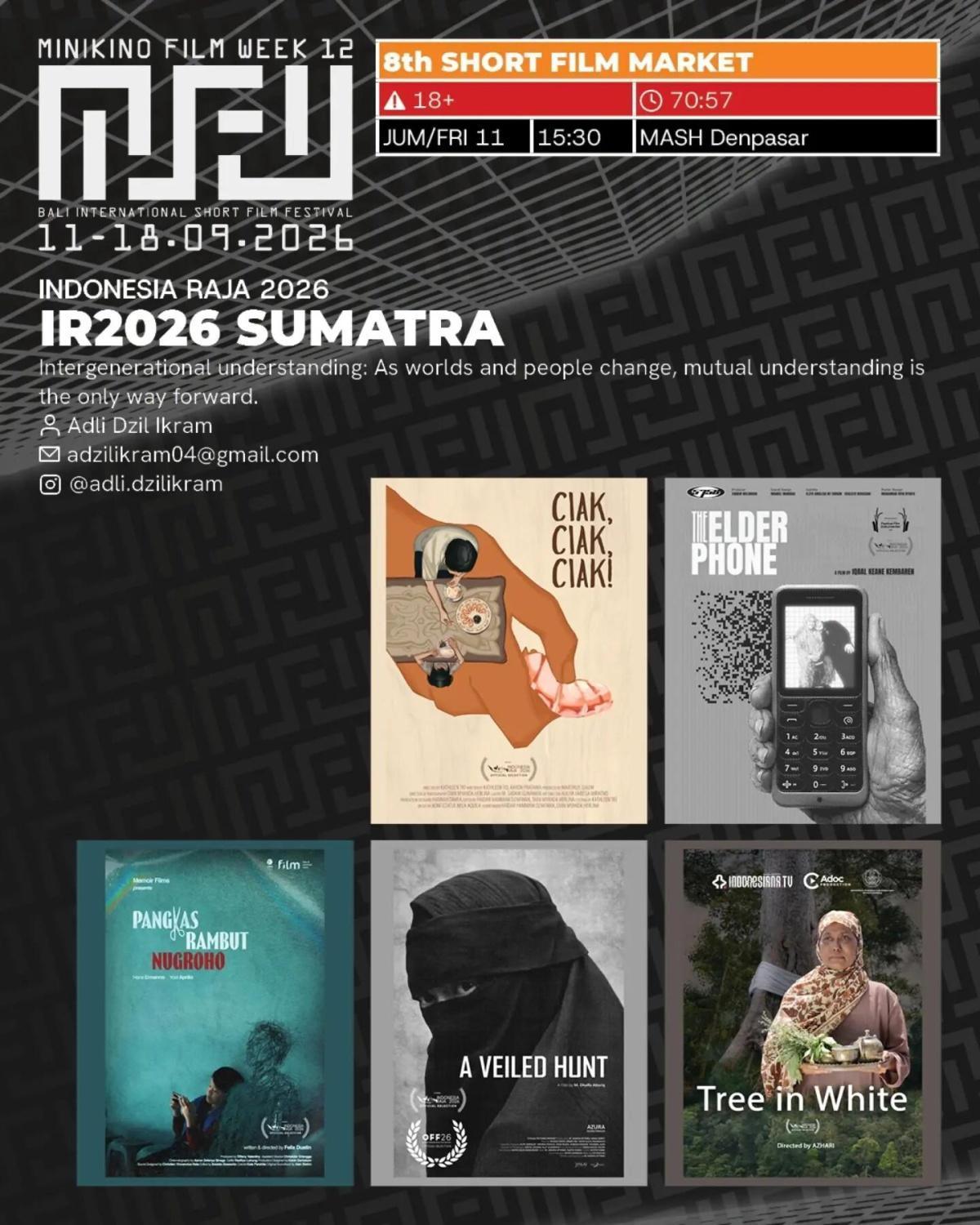 Minikino Film Week 12 at Mash Denpasar Minikino Film Week 12 at Mash Denpasar