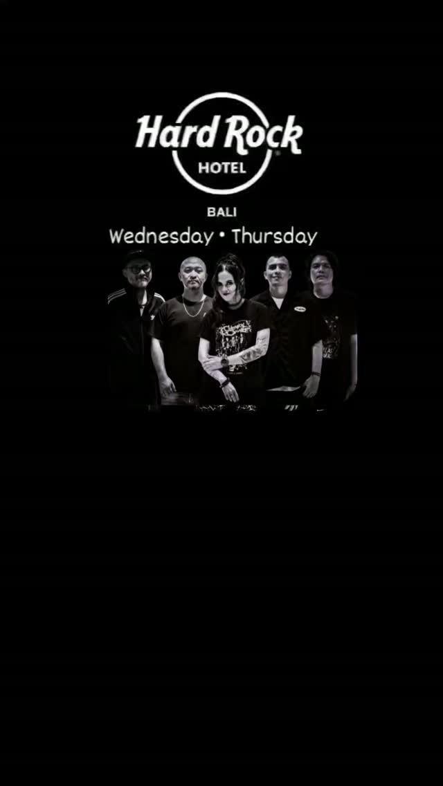 Wednesday & Thursday at Hard Rock Hotel Bali at Hard Rock Bali Hotel Wednesday & Thursday at Hard Rock Hotel Bali at Hard Rock Bali Hotel