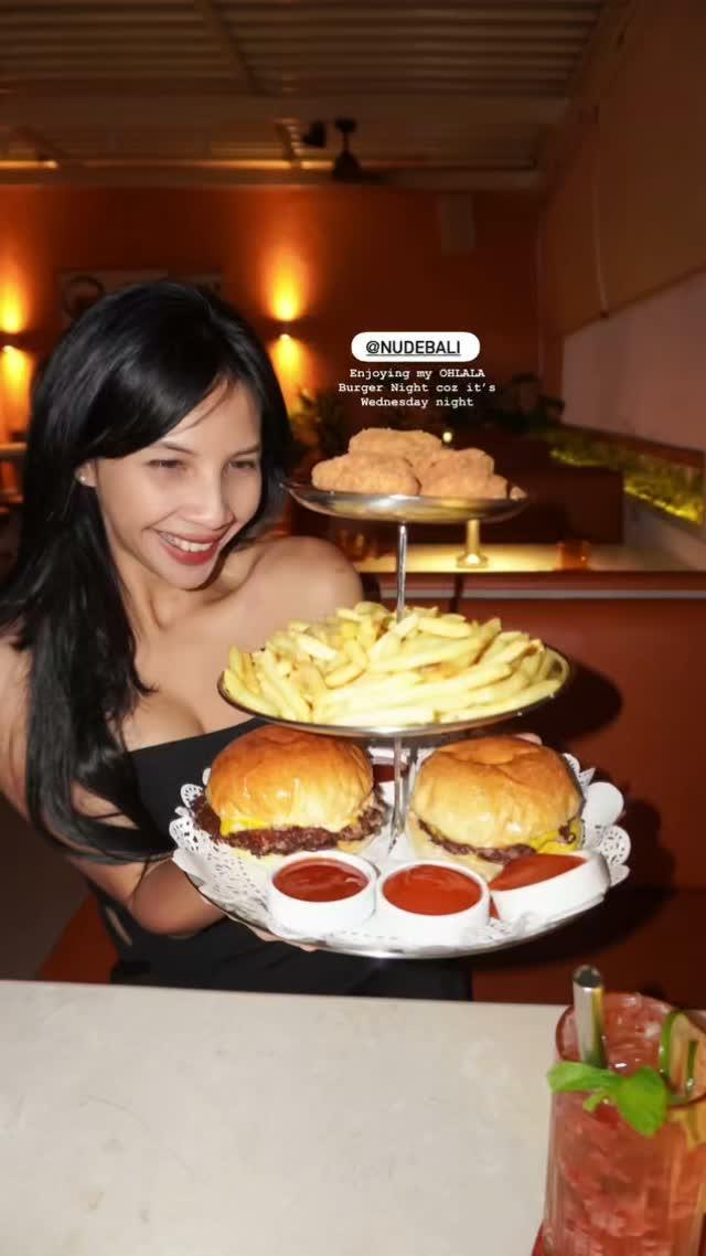 OHLALA Burger Night at NUDE BALI OHLALA Burger Night at NUDE BALI