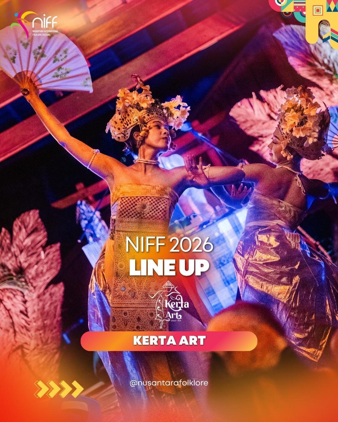 NIFF 2026 - Kerta Art: Legong To Future at Kerta Art Ubud NIFF 2026 - Kerta Art: Legong To Future at Kerta Art Ubud