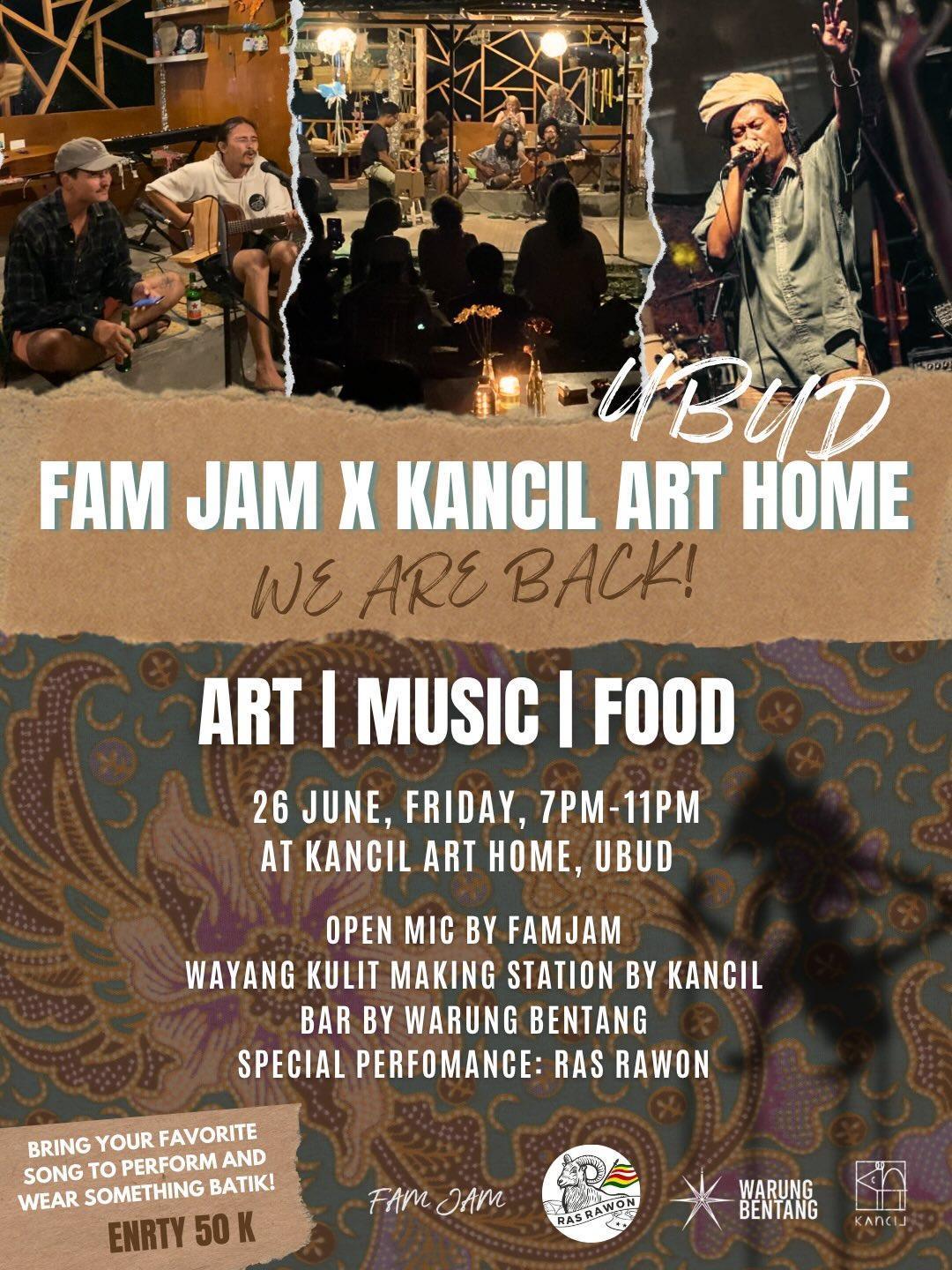 Fam Jam X Kancil Art Home at Fam Jam Fam Jam X Kancil Art Home at Fam Jam