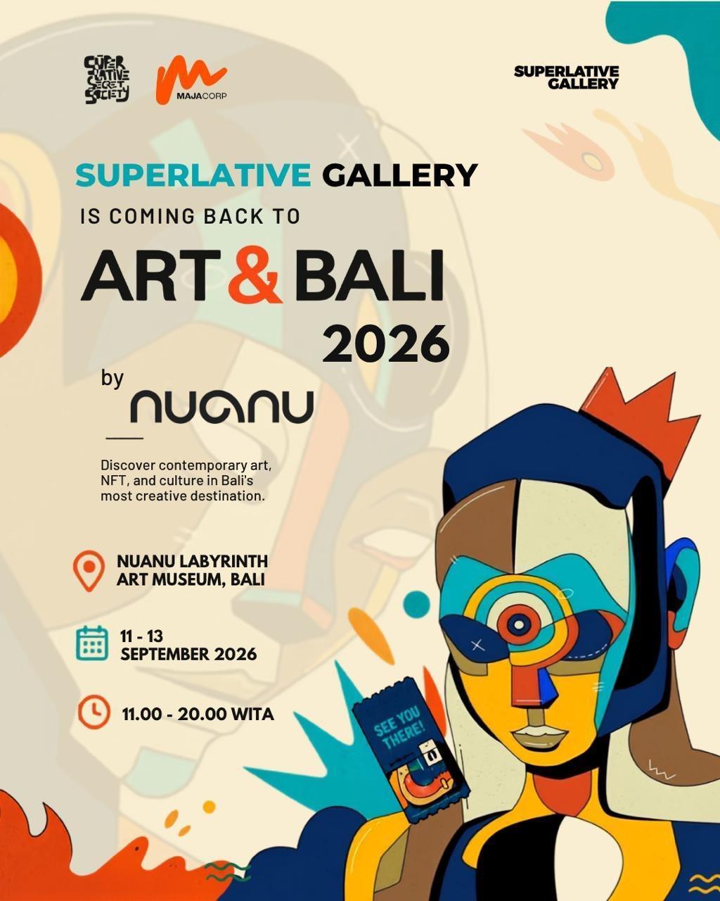 SUPERLATIVE GALLERY IS COMING BACK TO ART & BALI 2026 SUPERLATIVE GALLERY IS COMING BACK TO ART & BALI 2026