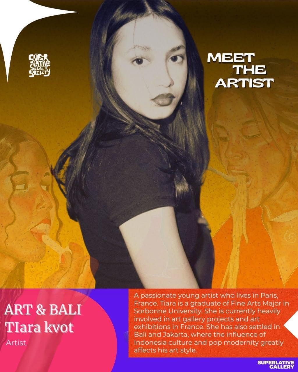 Art & Bali - Tiara Kvot at Superlative Gallery Art & Bali - Tiara Kvot at Superlative Gallery