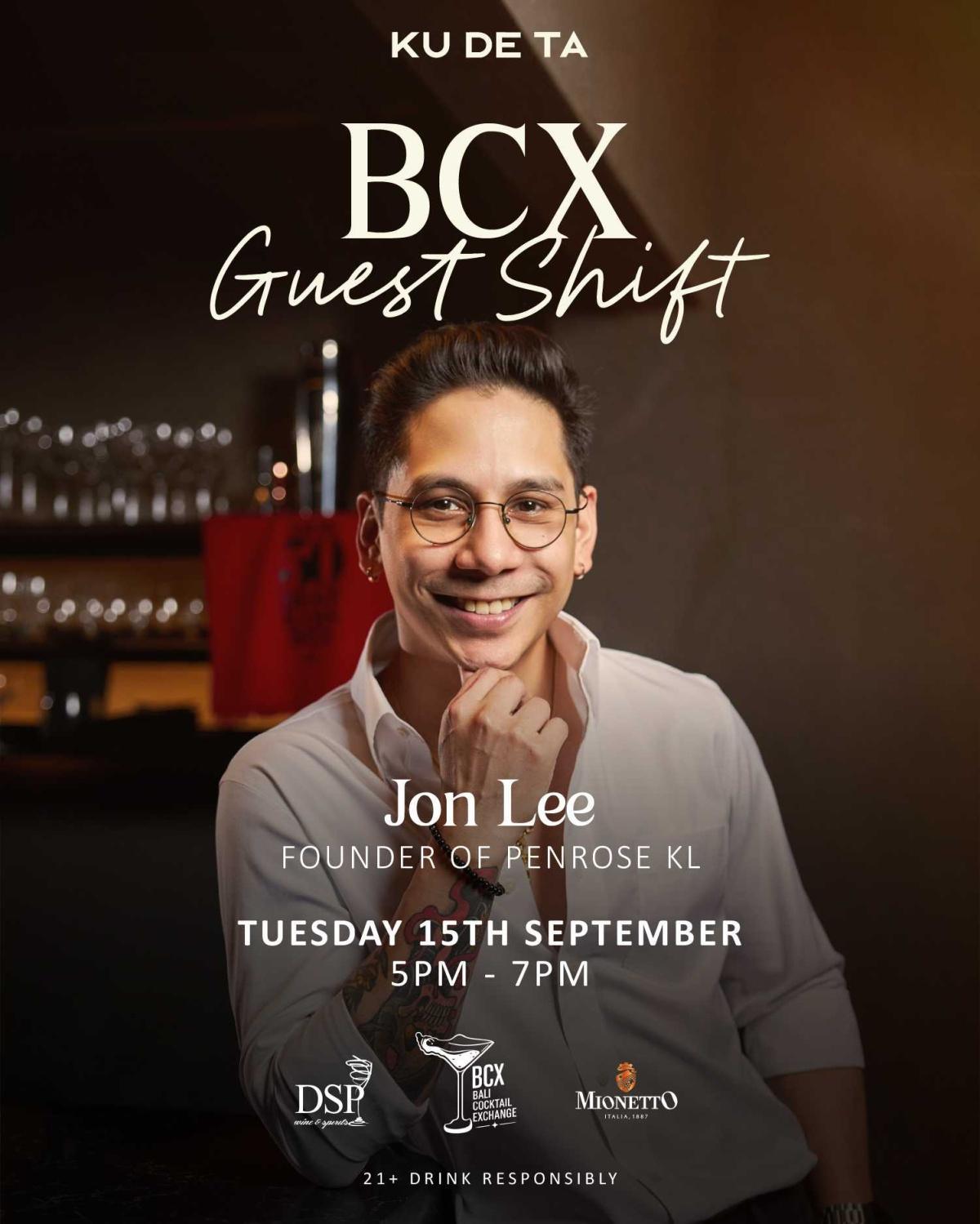 Guest Shift Takeover with Jon Lee from Penrose KL at Kudeta Guest Shift Takeover with Jon Lee from Penrose KL at Kudeta