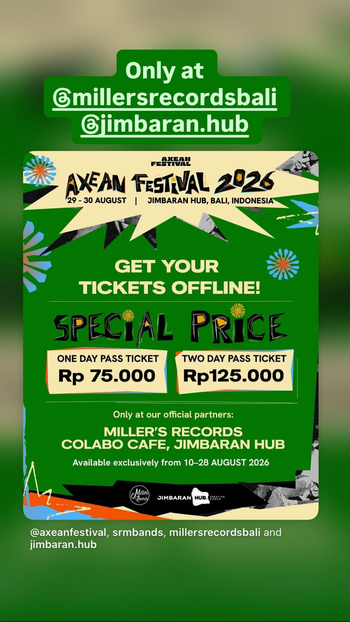AXEAN Festival at Jimbaran Hub AXEAN Festival at Jimbaran Hub
