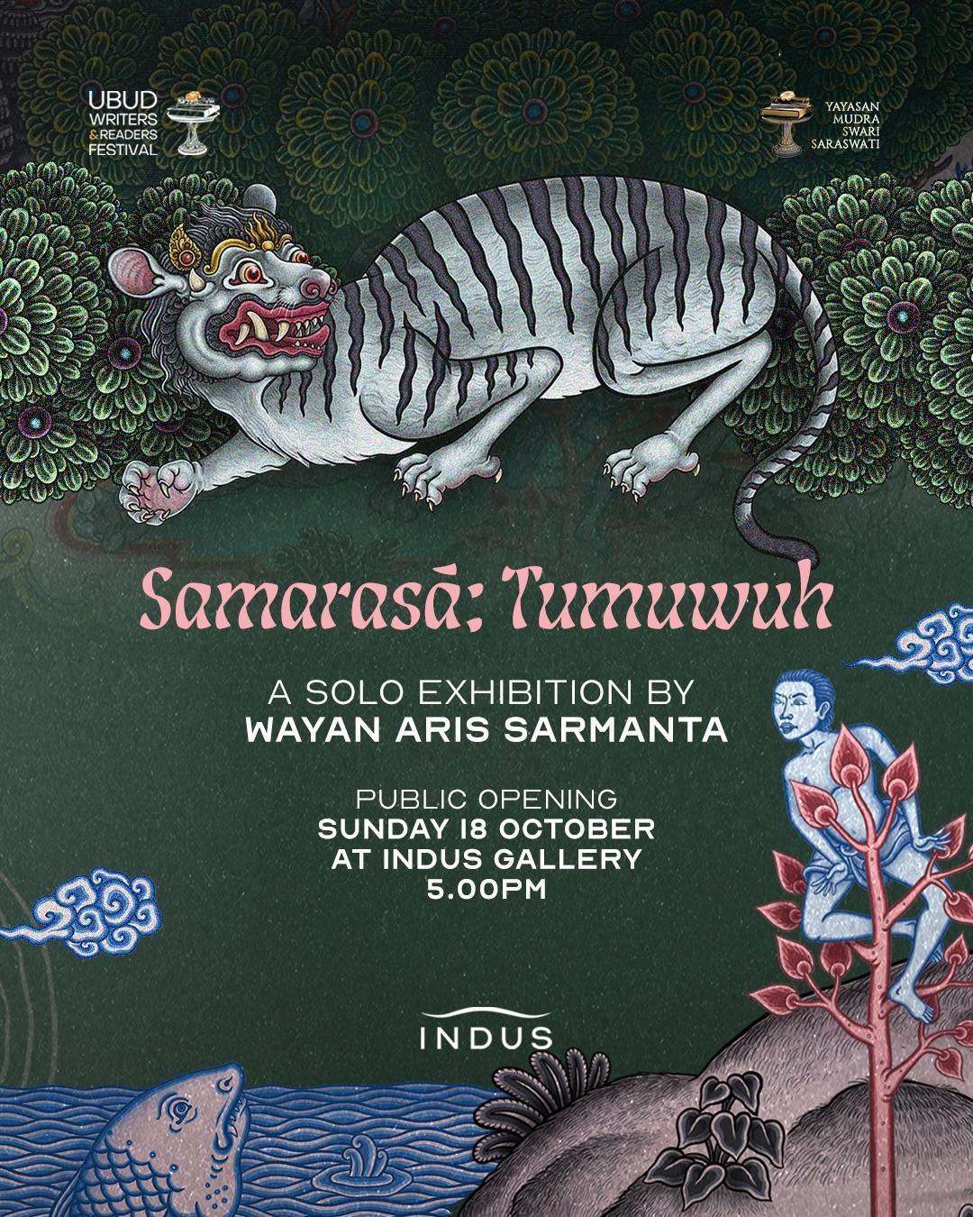 Samarasā: Tumuwuh at Indus Restaurant Samarasā: Tumuwuh at Indus Restaurant