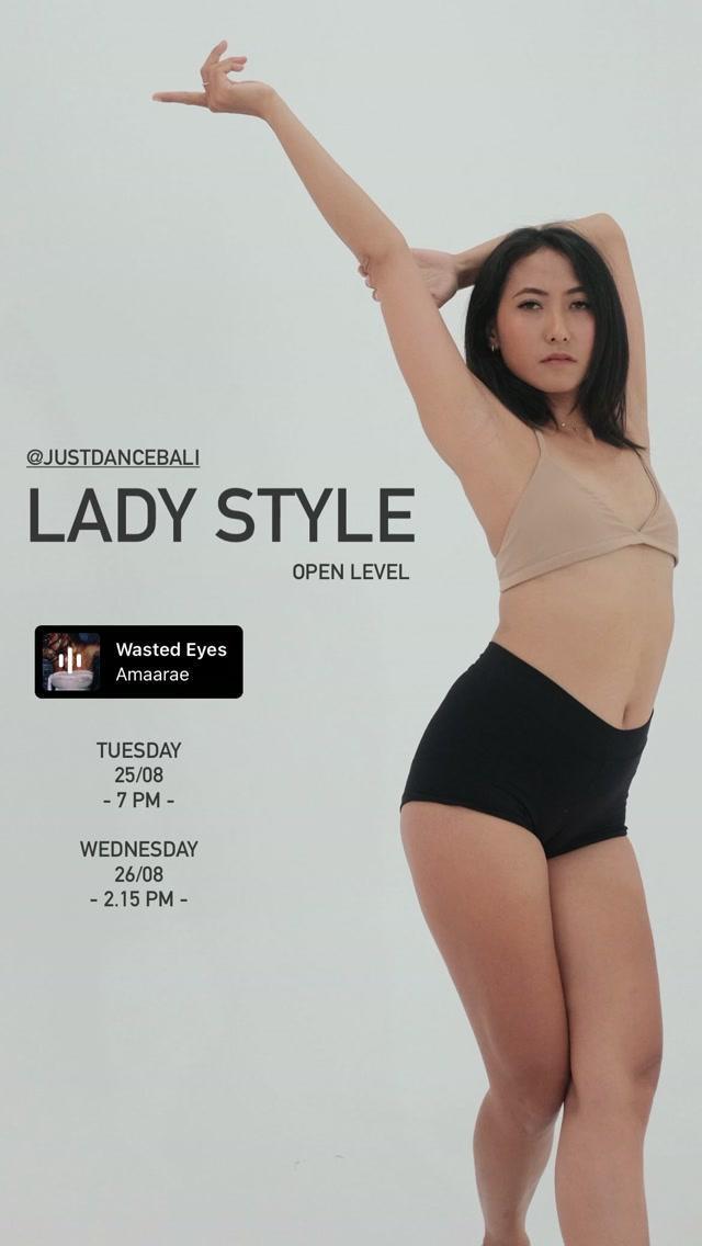 Lady Style Open Level @justdancebali at Just Dance Bali Lady Style Open Level @justdancebali at Just Dance Bali