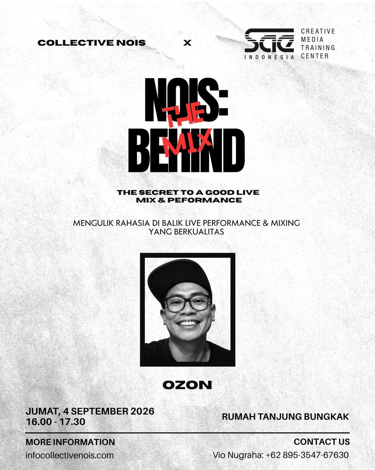Sharing Session bersama Ozon: Live Sound & Mixing at Rumah Tanjung Bungkak Sharing Session bersama Ozon: Live Sound & Mixing at Rumah Tanjung Bungkak