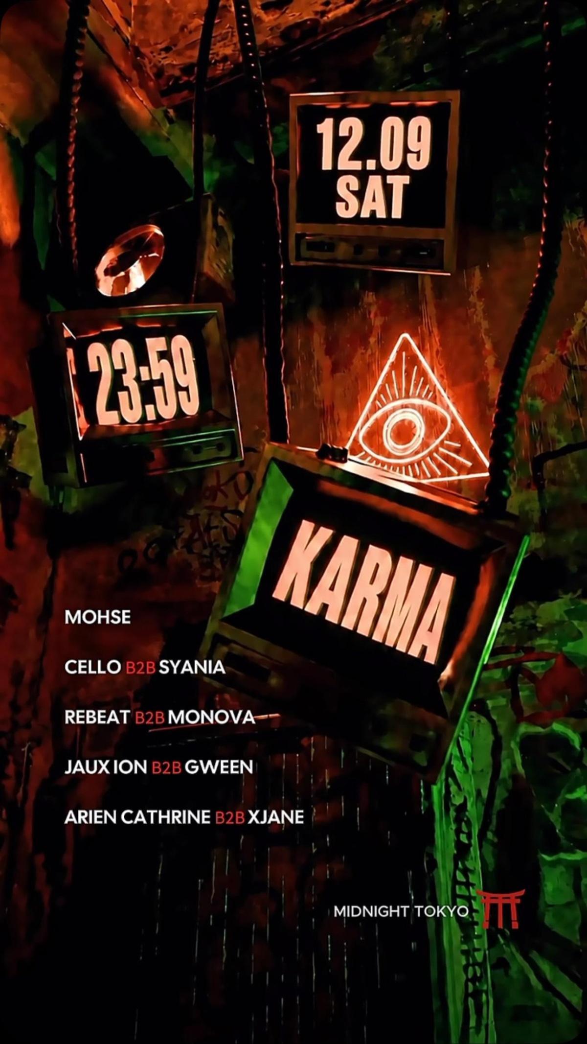KARMA at Midnight Tokyo at Midnight Tokyo Bali KARMA at Midnight Tokyo at Midnight Tokyo Bali