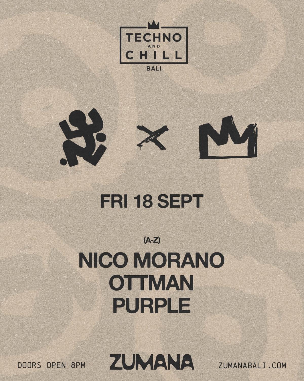 Techno & Chill at Zumana Bali