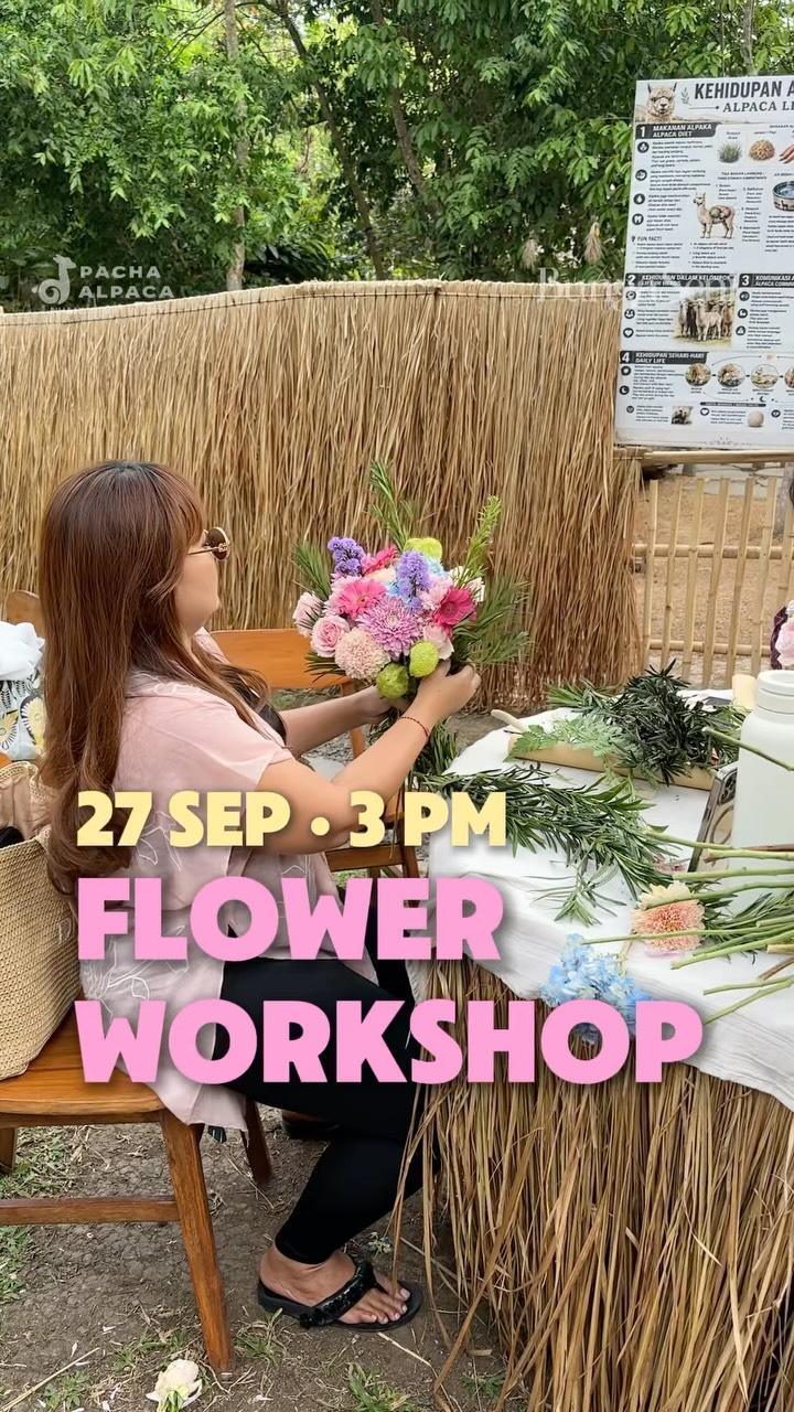 Flower Workshop by @bungasenibali at Nuanu Events Flower Workshop by @bungasenibali at Nuanu Events