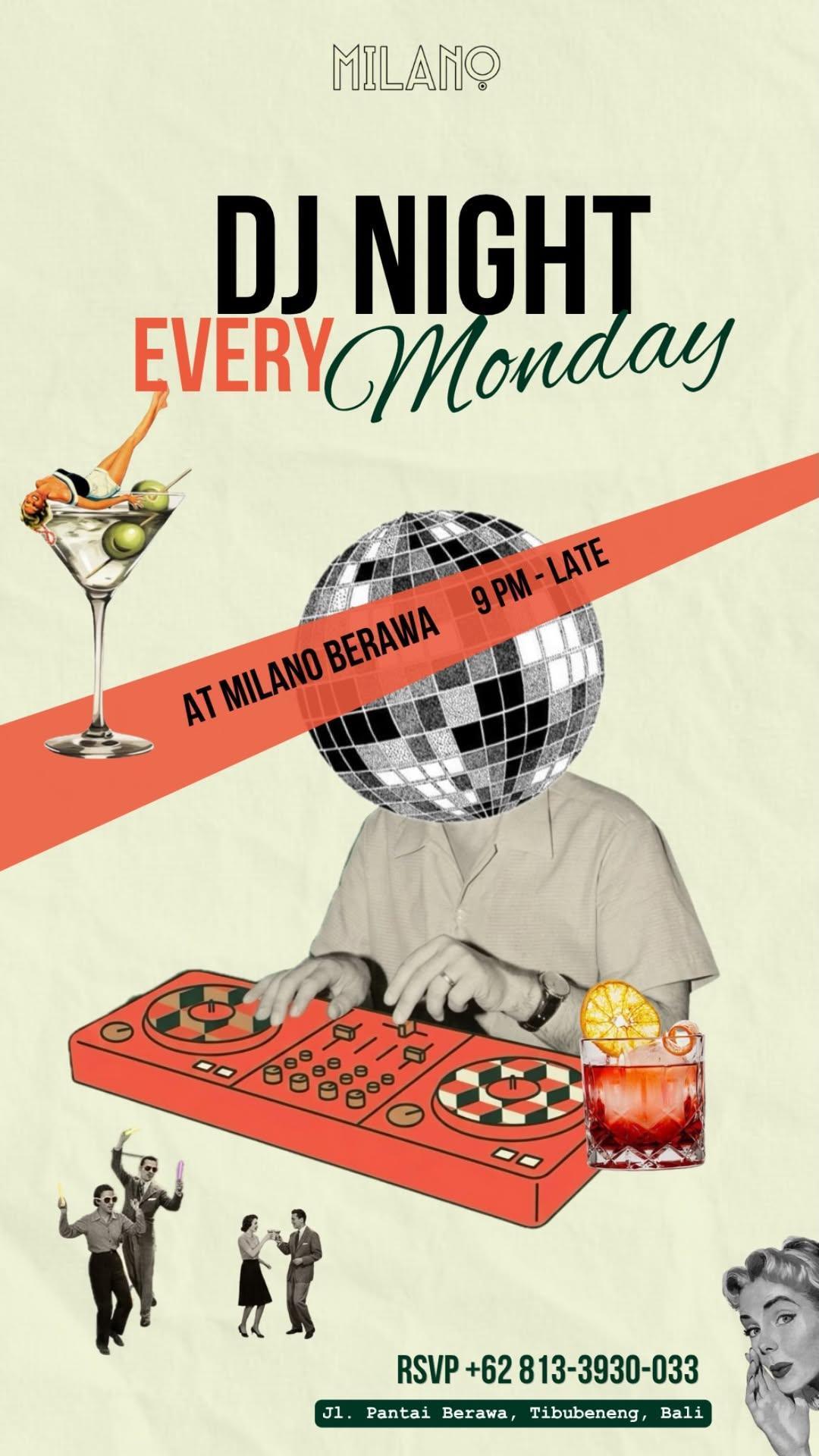 DJ Night at Milano Canggu