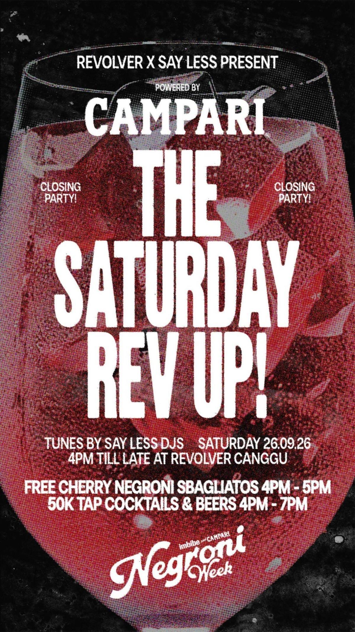 The Saturday Rev Up at Revolver Bali The Saturday Rev Up at Revolver Bali