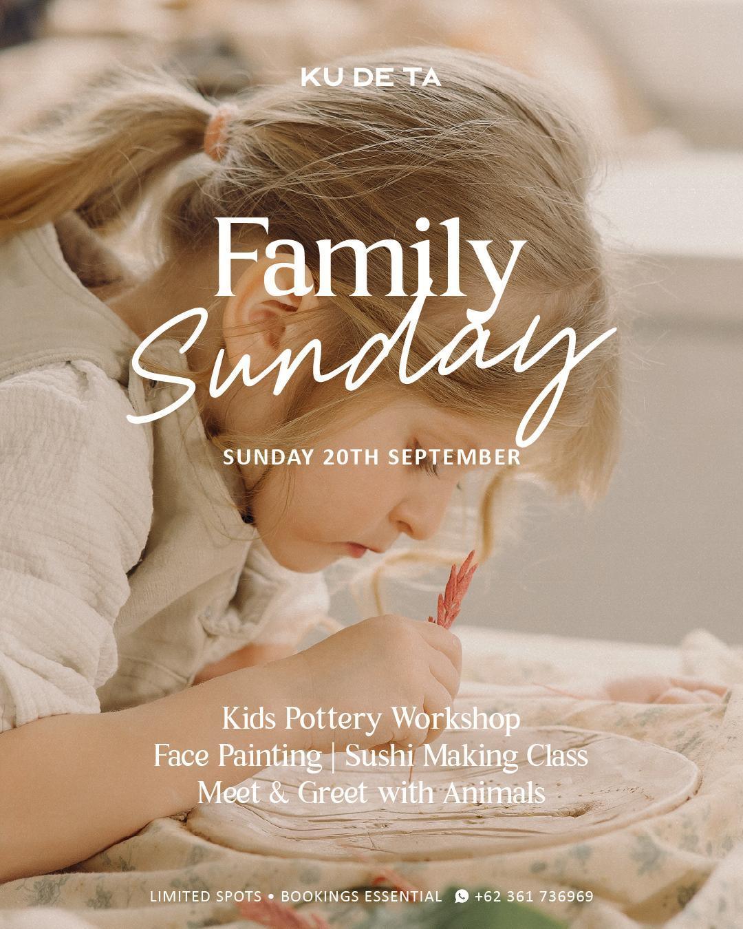 Family Sunday & Sunday Market at KU DE TA Family Sunday & Sunday Market at KU DE TA