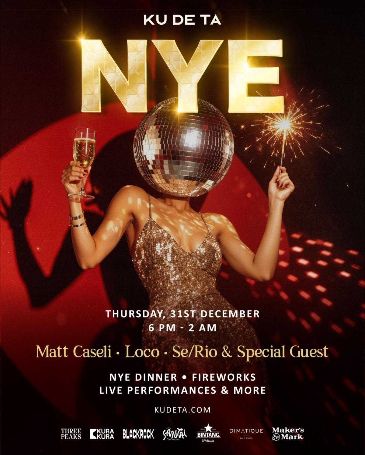 New Year's Eve at KU DE TA at Kudeta New Year's Eve at KU DE TA at Kudeta