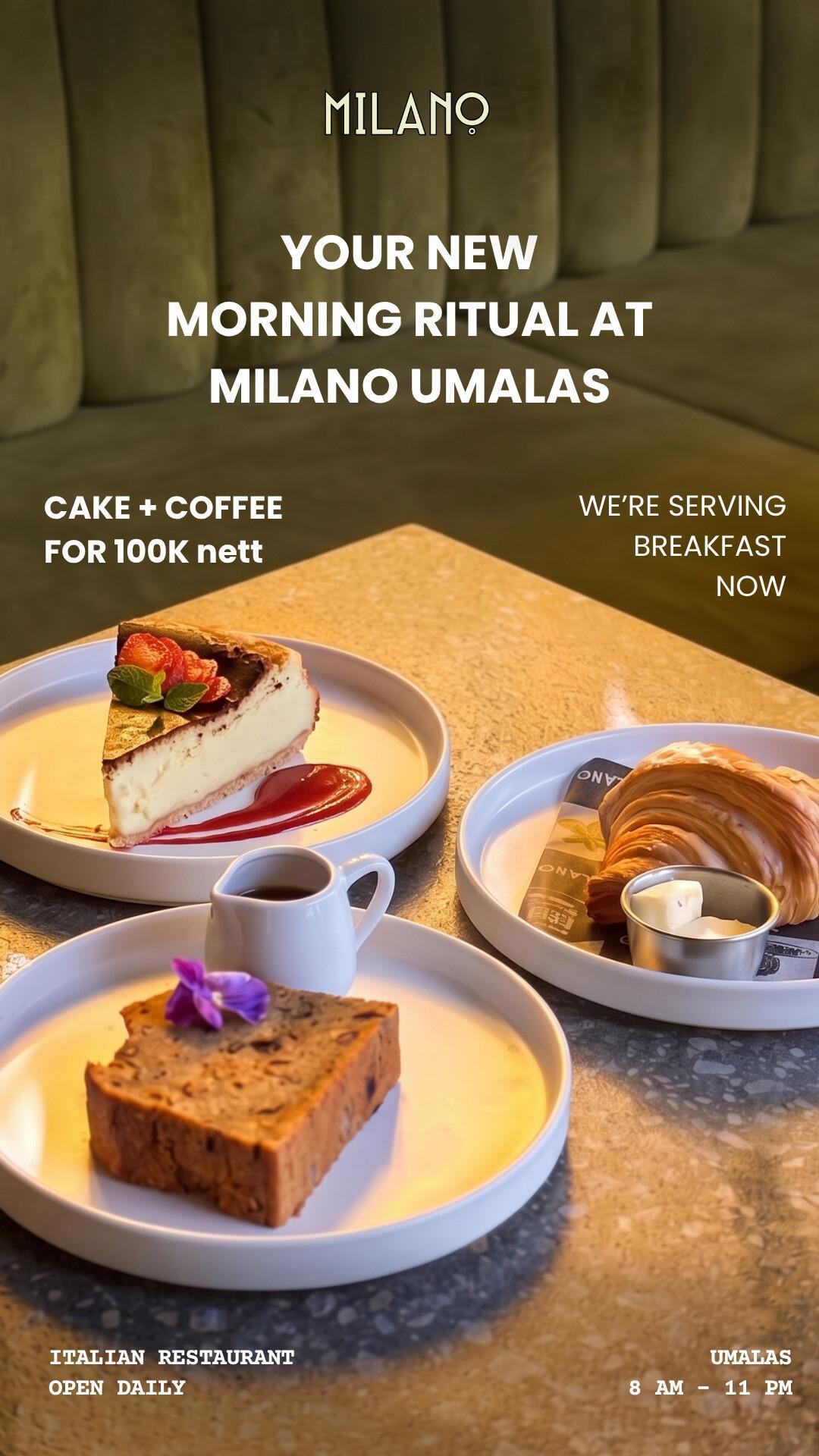 Breakfast at Milano Umalas 