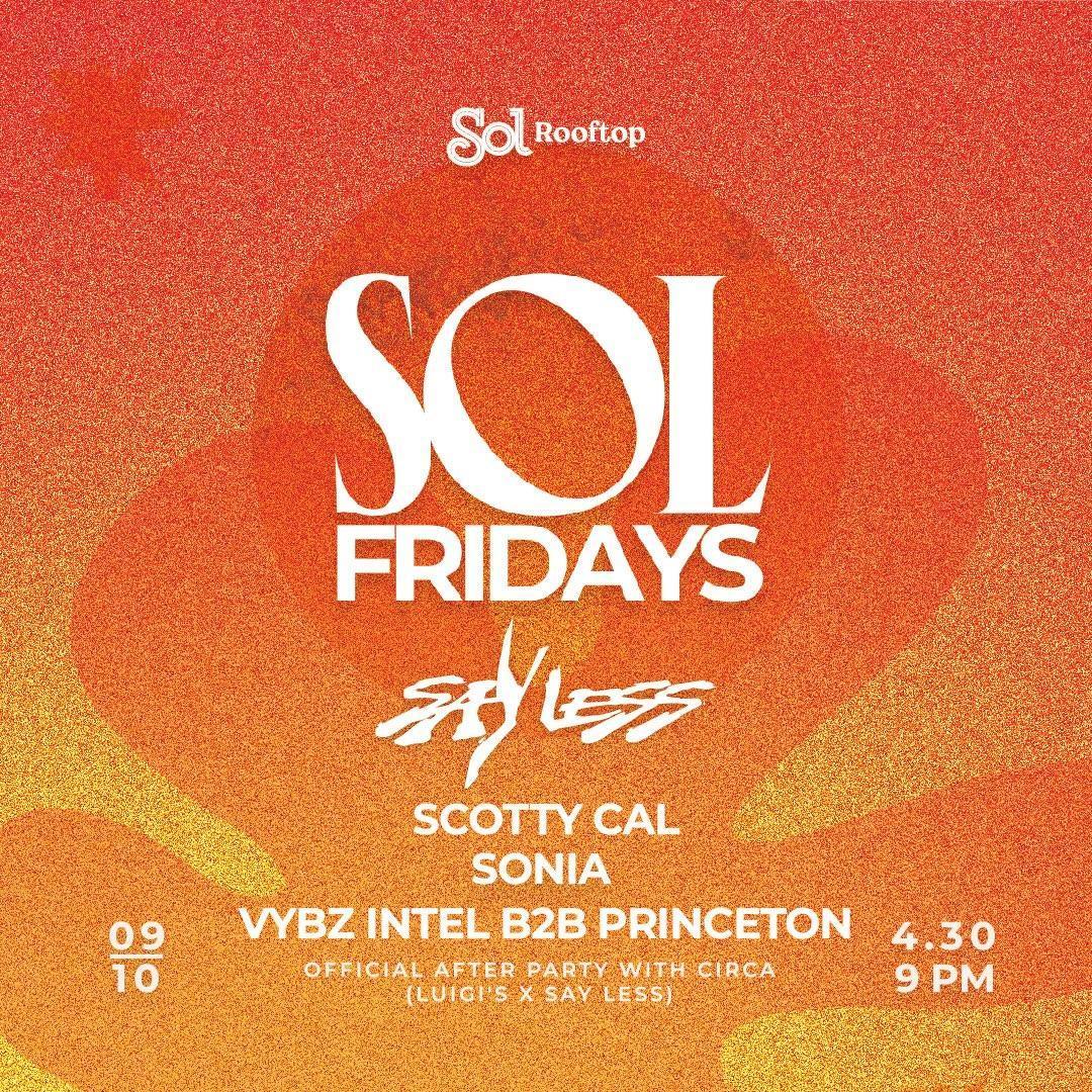 Sol Fridays at Sol Rooftop Bali Sol Fridays at Sol Rooftop Bali