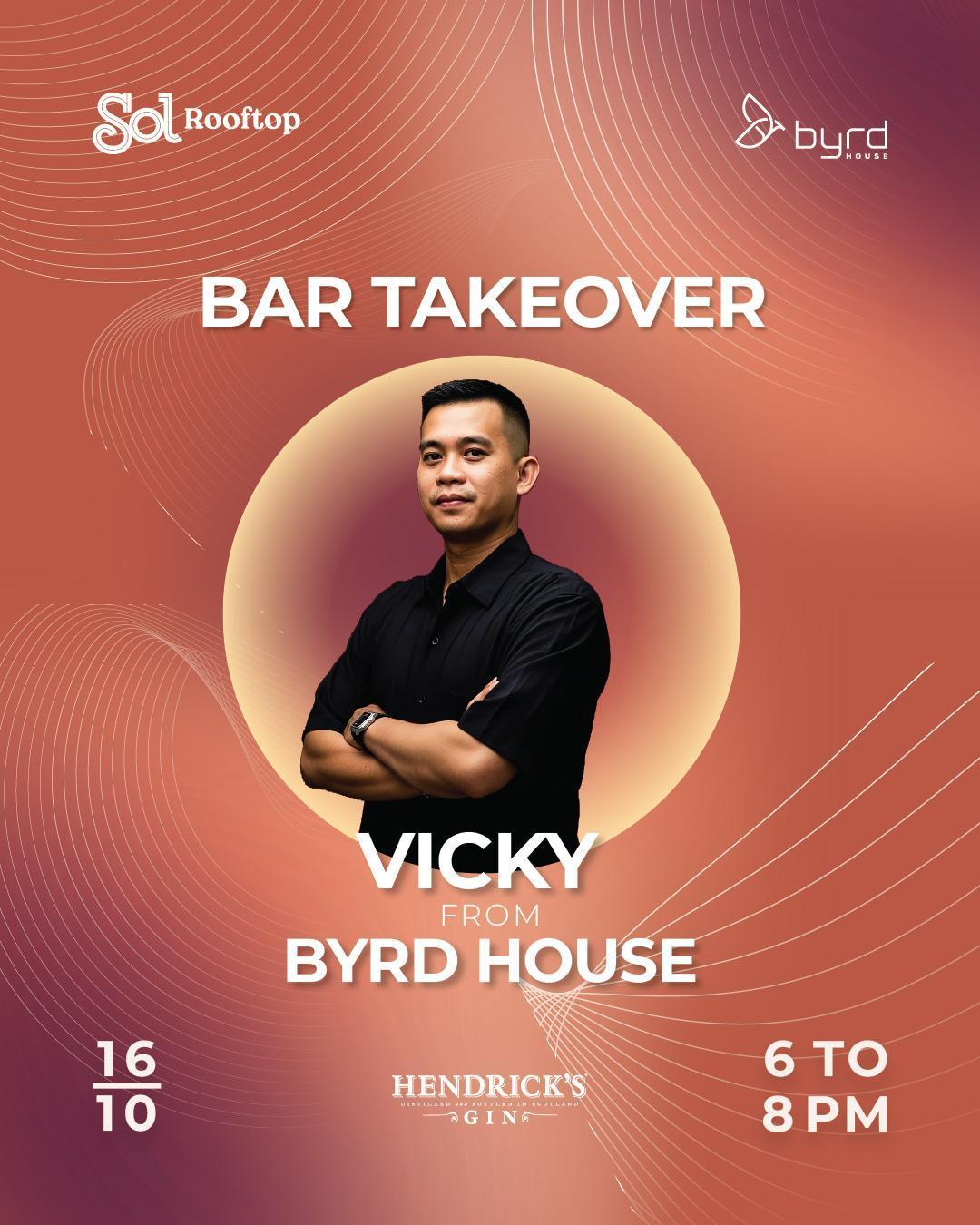 Byrd House Bar Takeover with Vicky x Hendrick's Gin at Sol Rooftop Bali Byrd House Bar Takeover with Vicky x Hendrick's Gin at Sol Rooftop Bali