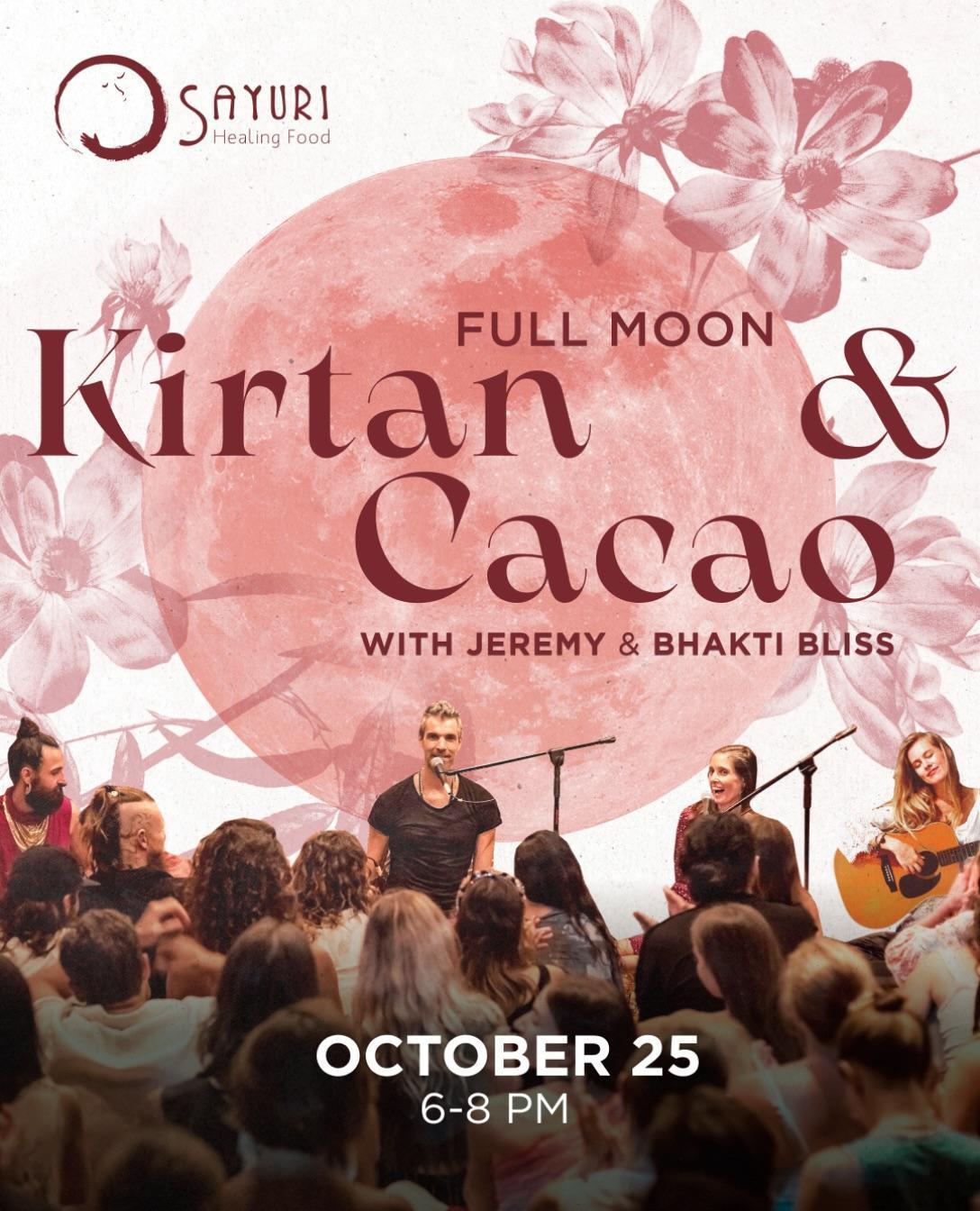 Full Moon Sacred Kirtan at Sayuri Ubud Full Moon Sacred Kirtan at Sayuri Ubud