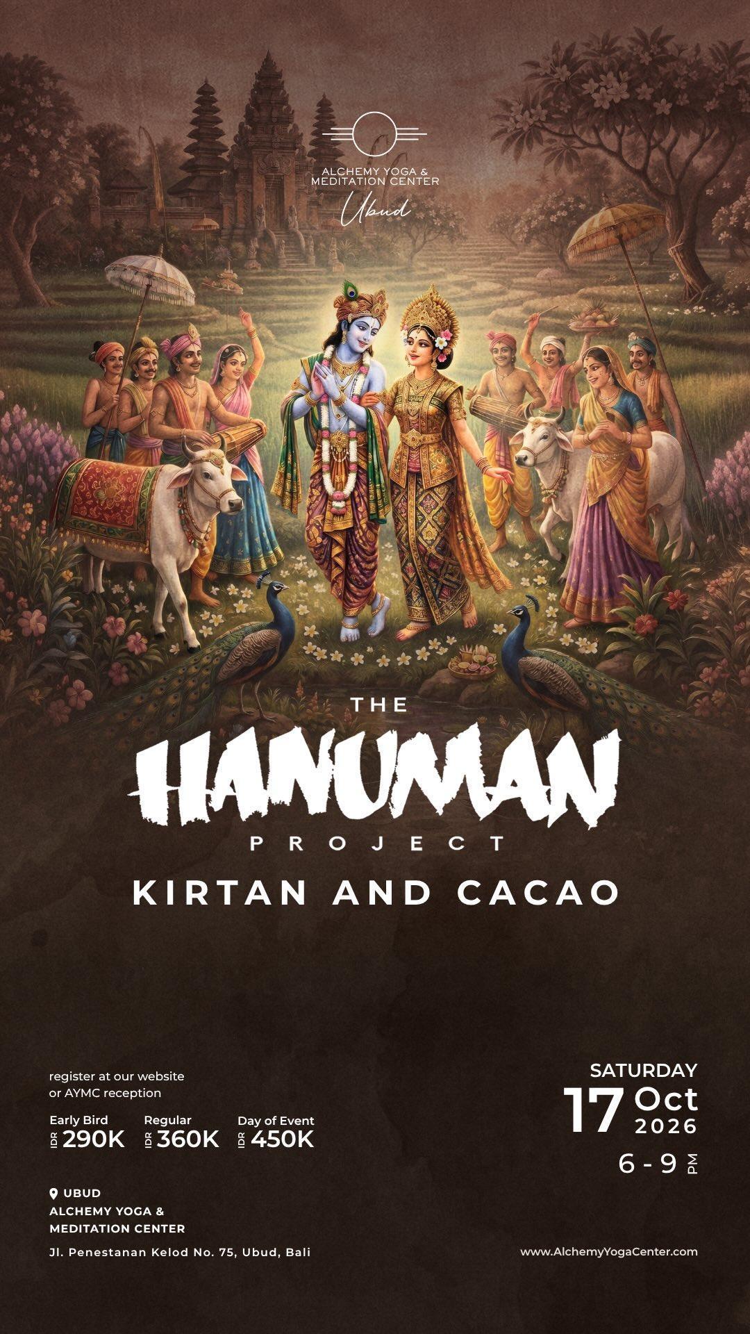 Kirtan and Cacao - Nam San Kirtan at Alchemy Ubud Kirtan and Cacao - Nam San Kirtan at Alchemy Ubud