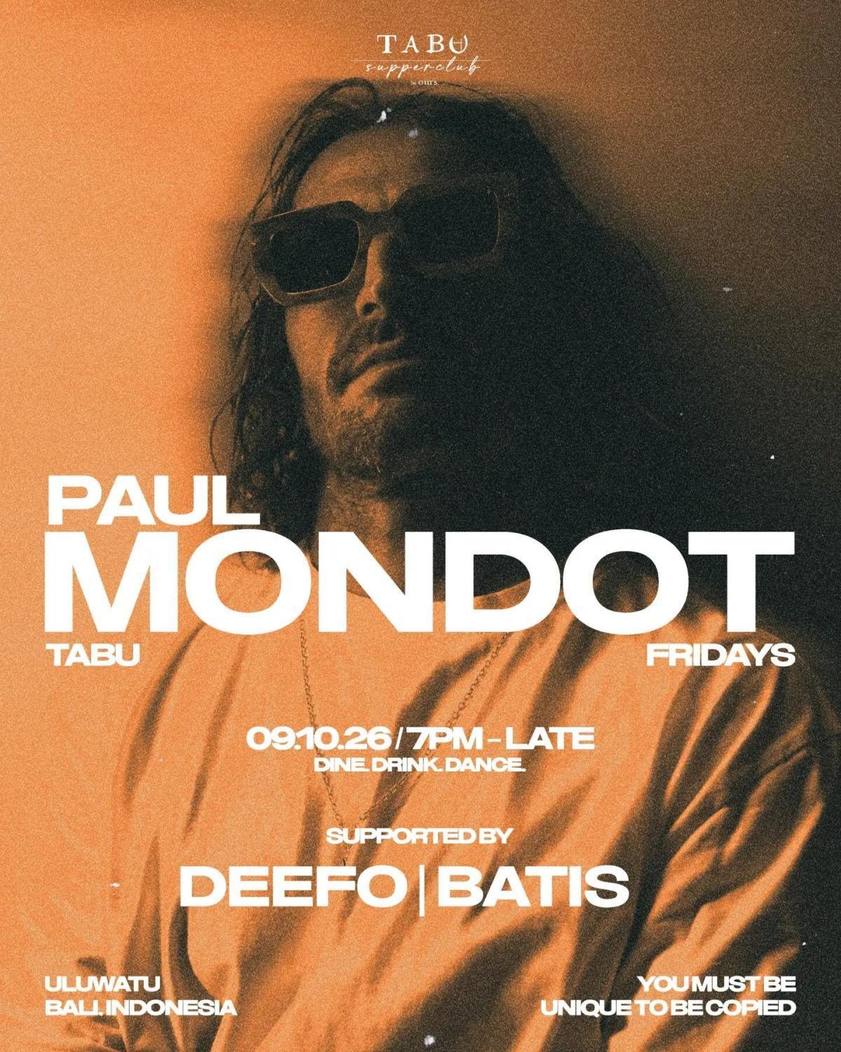 Best Curated House Night at Tabu Bali Best Curated House Night at Tabu Bali