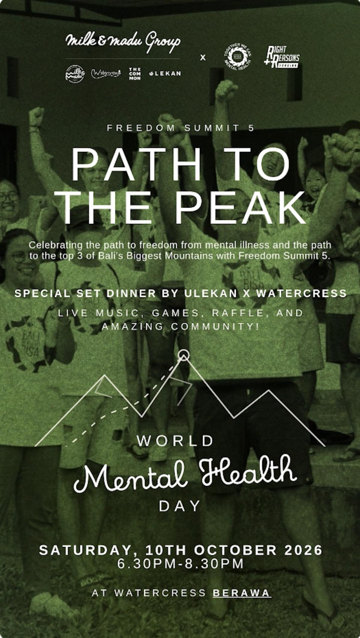 Path To The Peak at Watercress Batu Belig