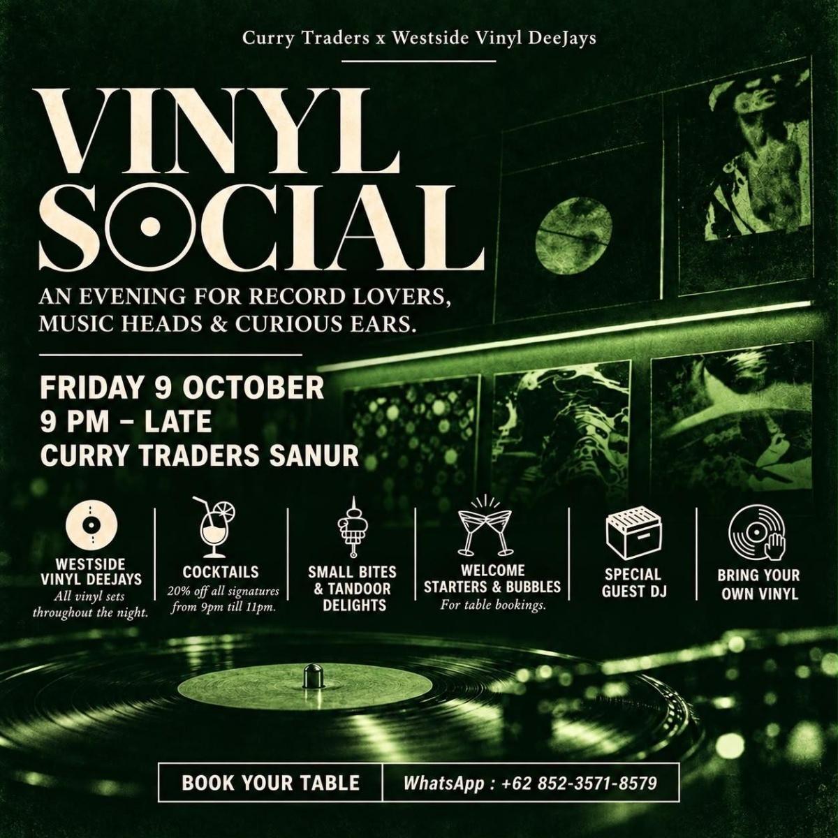 Vinyl Social at Westside Muzeeq Vinyl Social at Westside Muzeeq