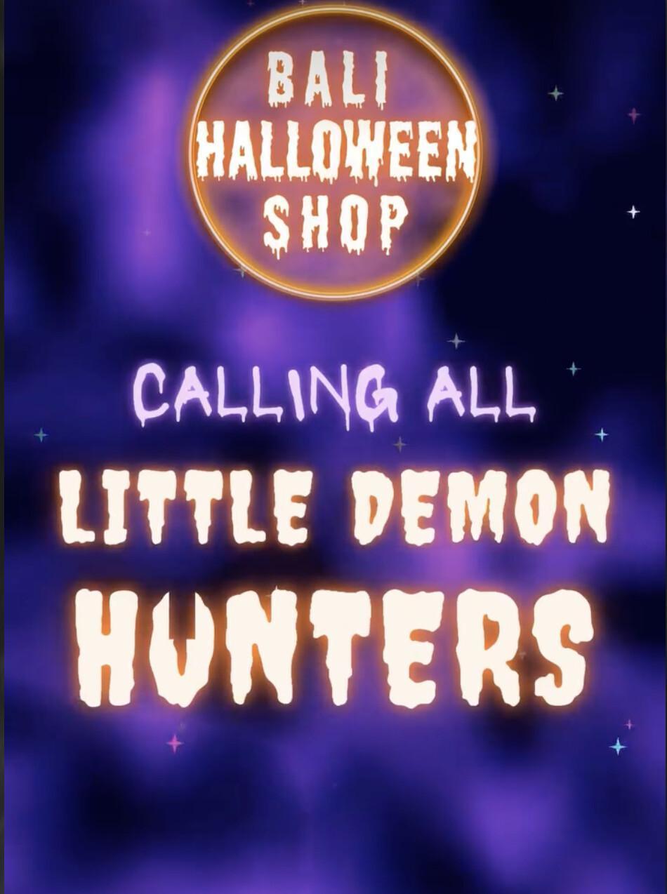 Calling all little demon hunters at Bali Halloween Shop by Bad Influence 