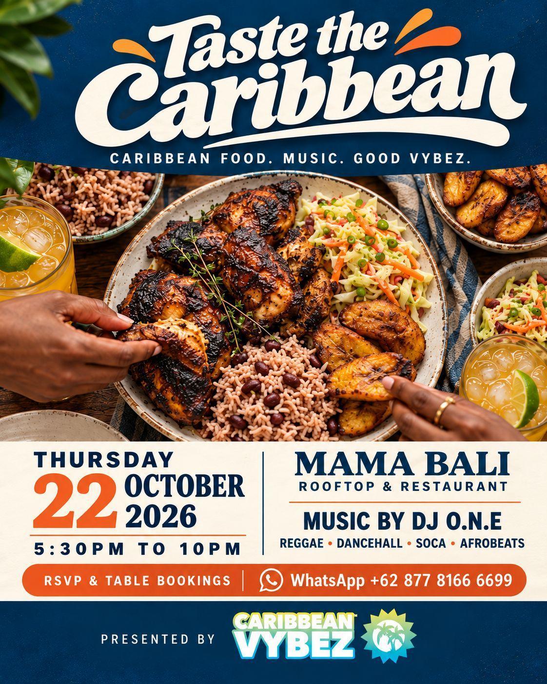 Taste The Carribean at Mama Bali Taste The Carribean at Mama Bali