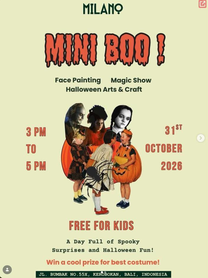 Mini Boo at Milano Umalas Mini Boo at Milano Umalas