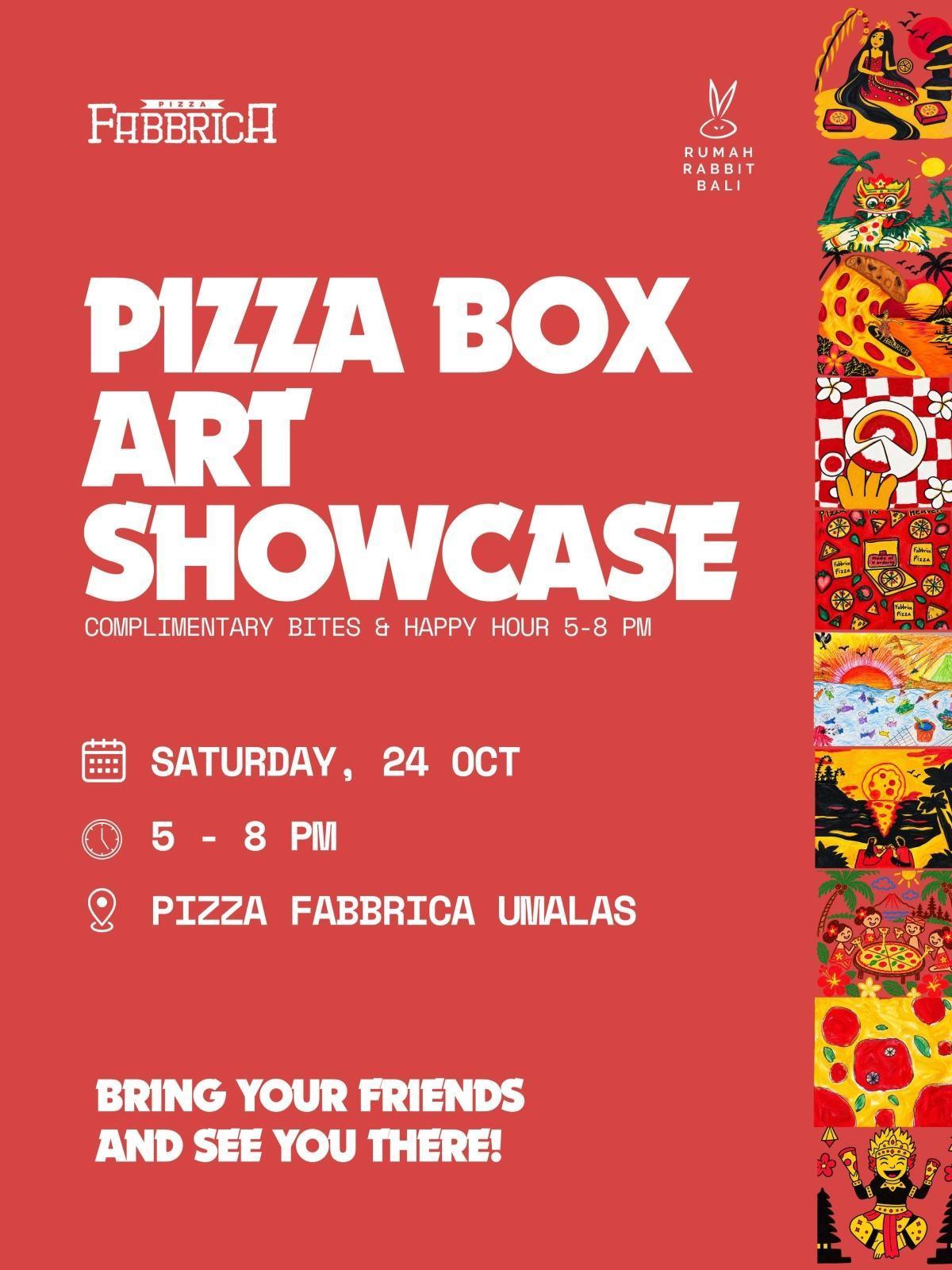 Art Exhibition at Pizza Fabbrica Bali Art Exhibition at Pizza Fabbrica Bali