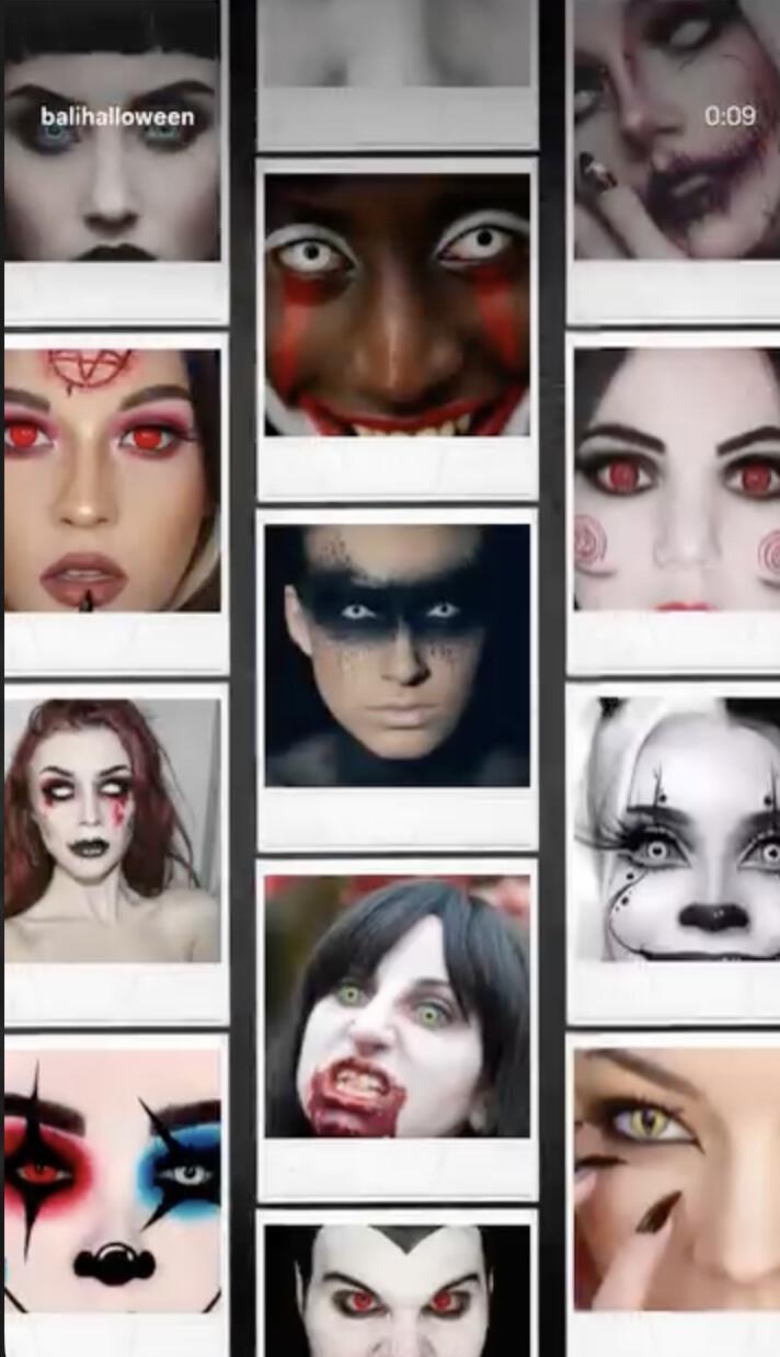 Contact Lenses at Bali Halloween Shop by Bad Influence