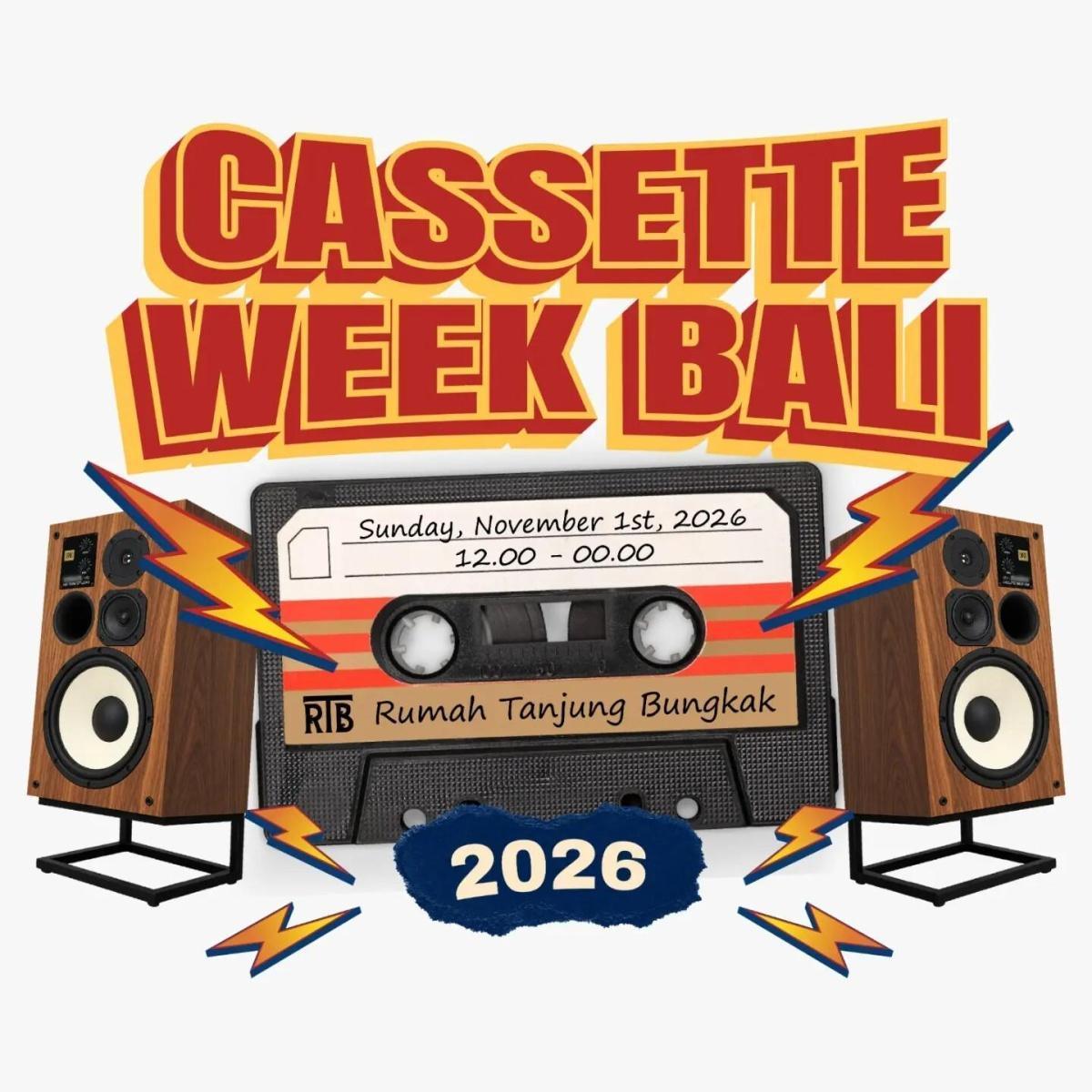 Cassette Week Bali at Rumah Tanjung Bungkak Cassette Week Bali at Rumah Tanjung Bungkak
