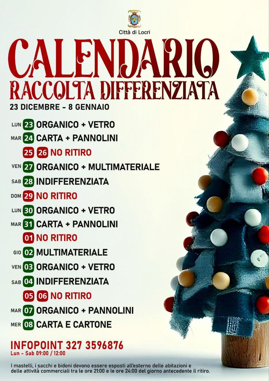 Calendario Porta a Porta