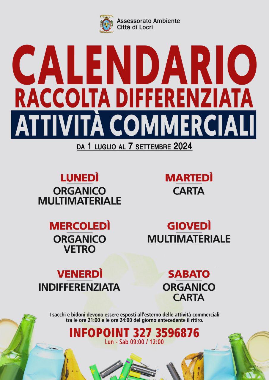 Calendario Attività Commerciali