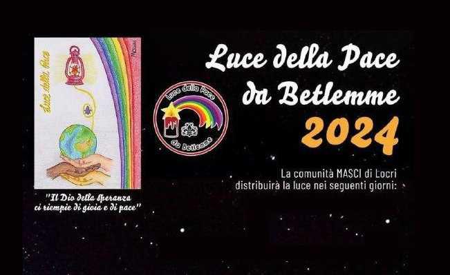 Luce della Pace da Betlemme 2024 (inizio ore 10.00)