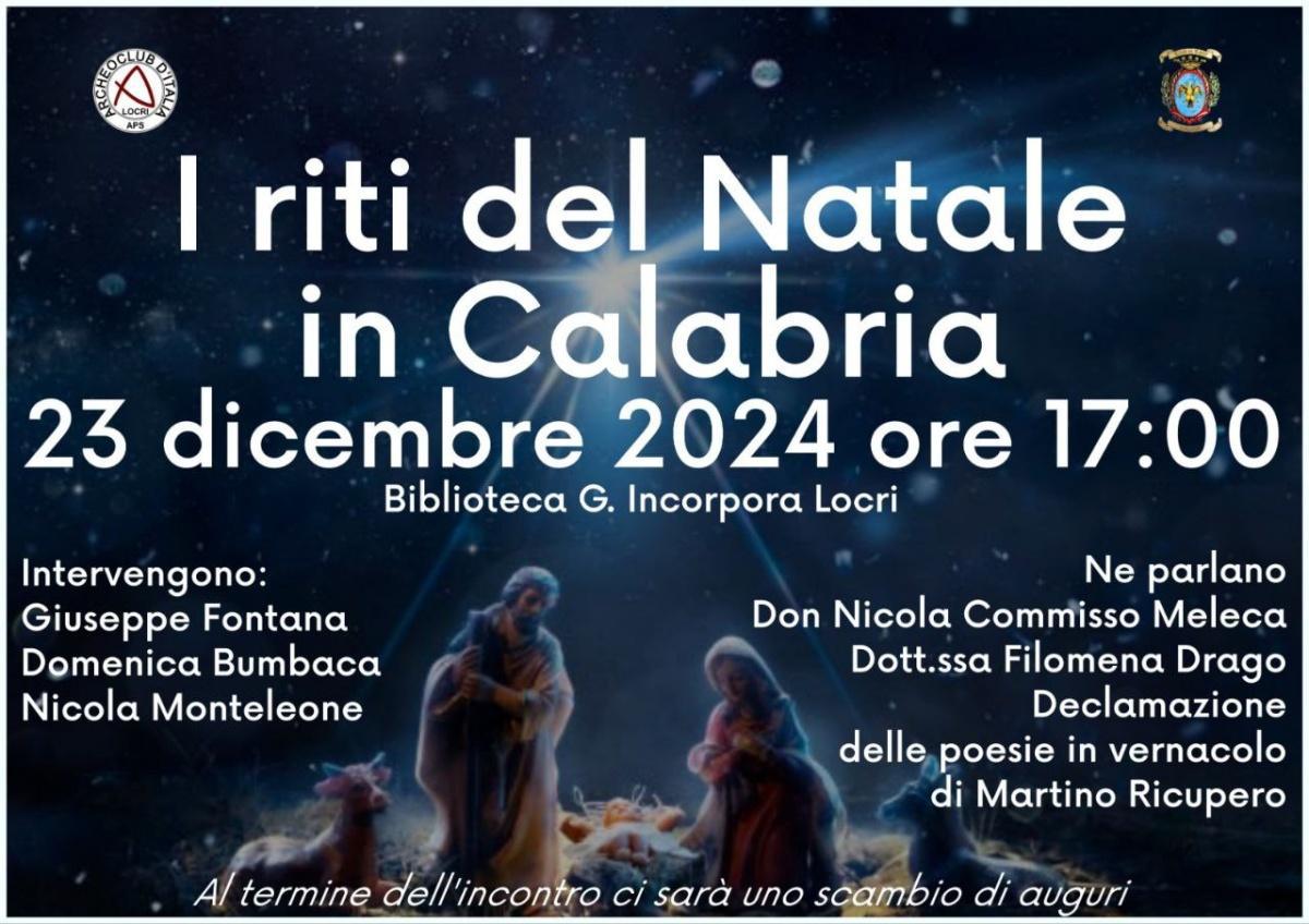 I riti del Natale in Calabria (inizio ore 17.00)