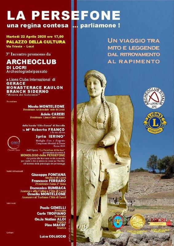 La Persefone di Locri (inizio ore 17.00)