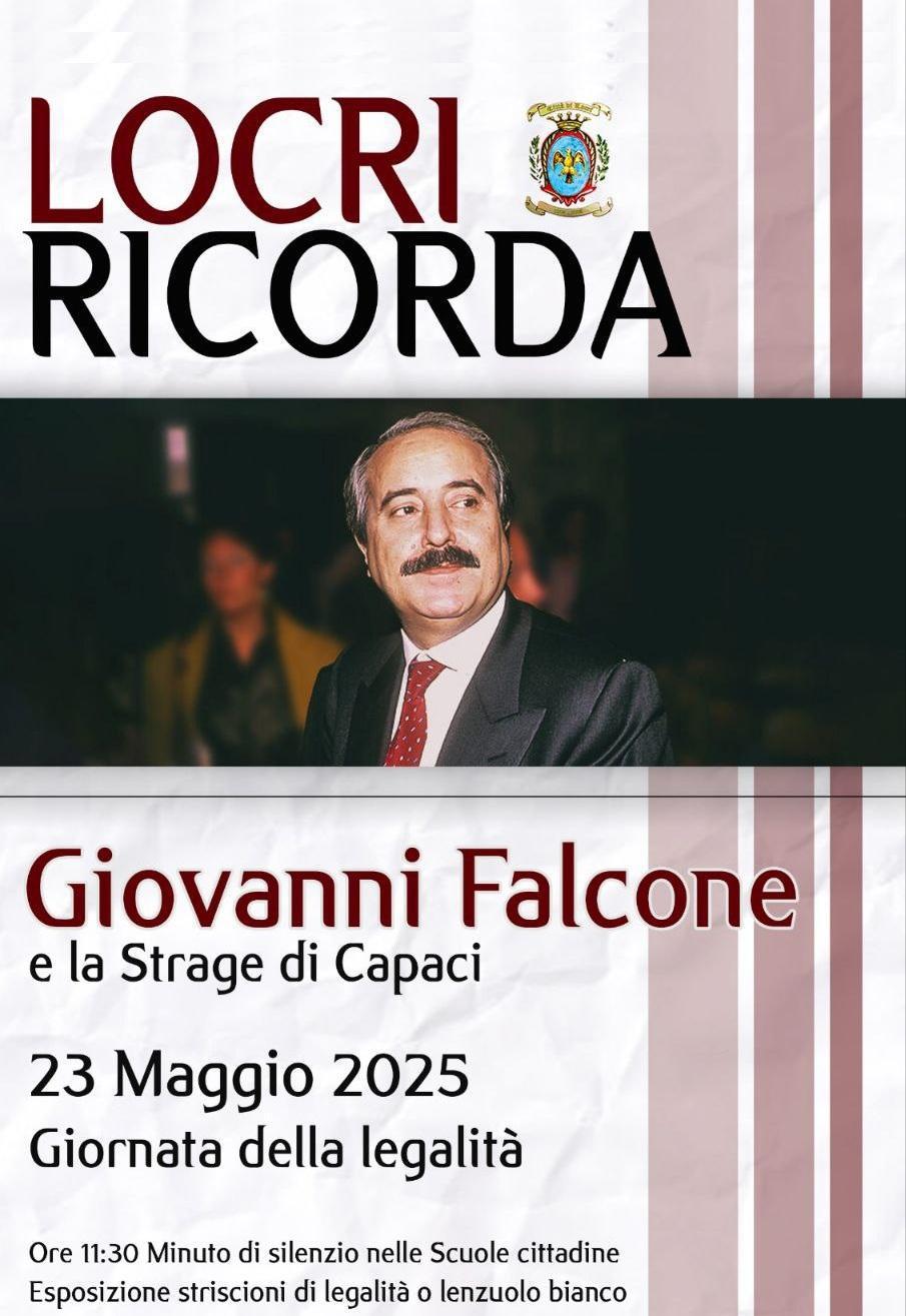 Giovanni Falcone e la Strage di Capaci - Giornata della legalità (inizio ore 11:30)