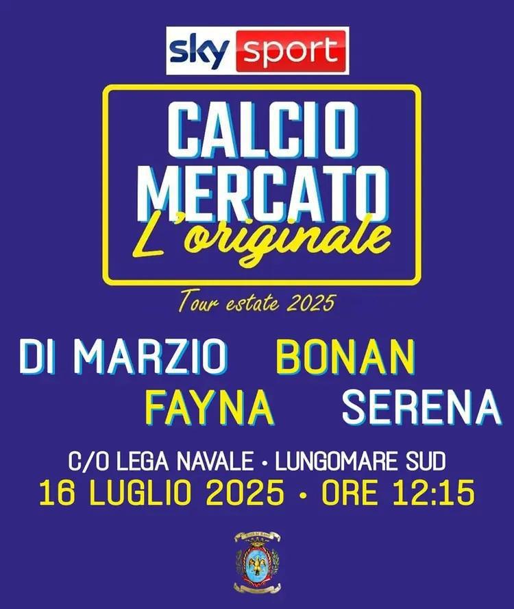 "Calcio Mercato L'Originale" - Tour Estate 2025 (inizio ore 12.15)
