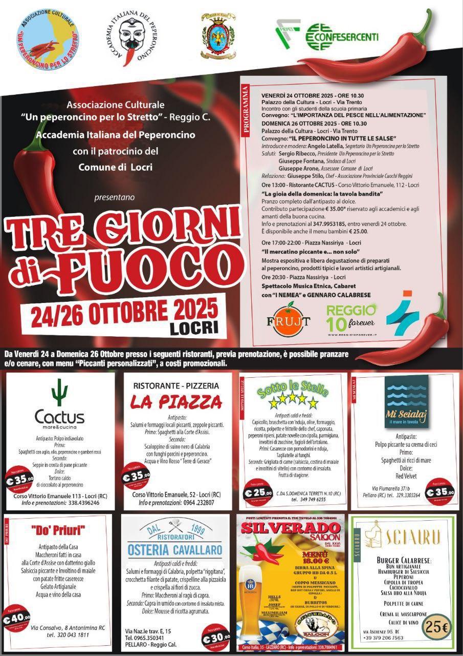 Convegno: "L'Importanza del Pesce nell'Alimentazione" (inizio ore 10.30)