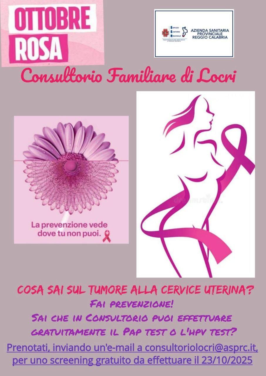 Cosa sai sul Tumore alla Cervice Uterina? (screening gratuito)