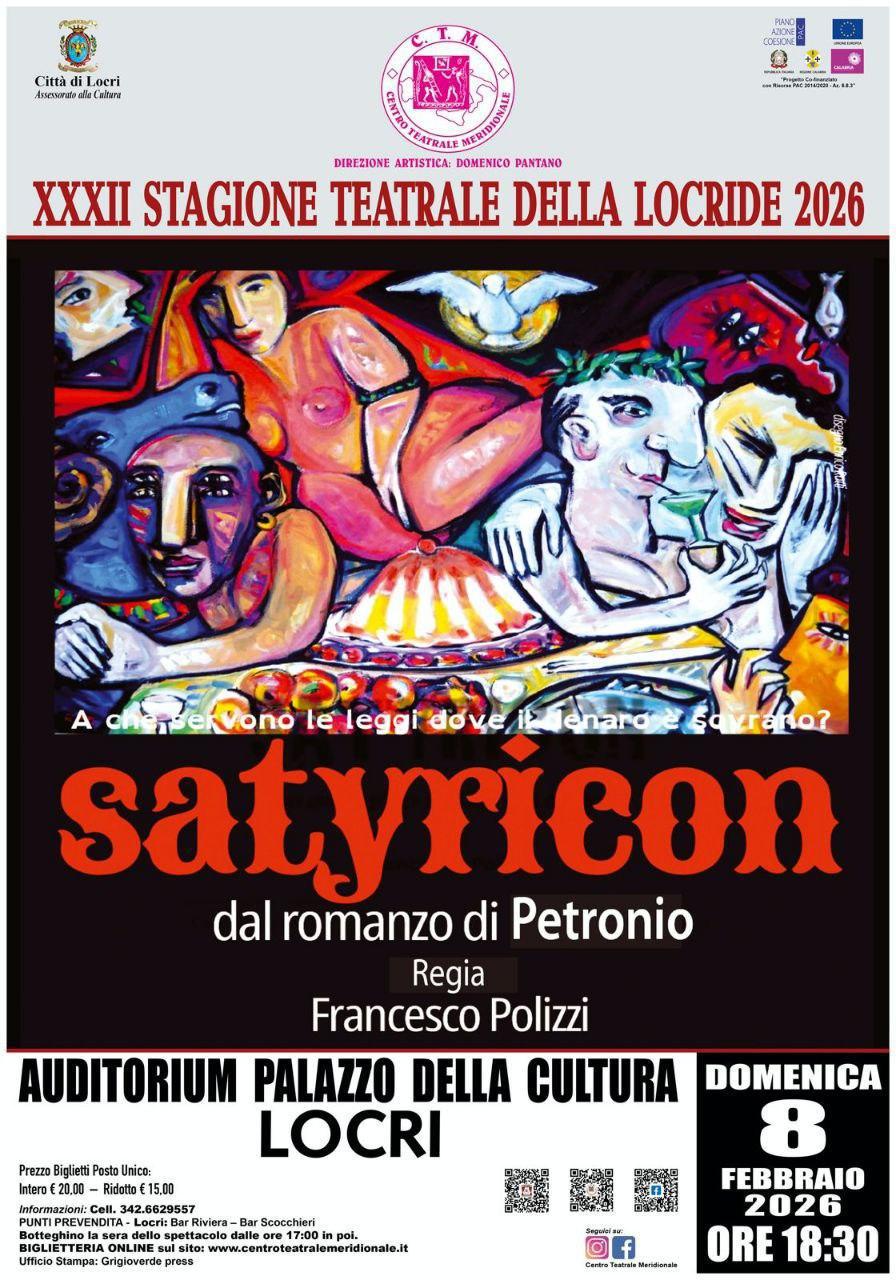 SATYRICON di Petronio (inizio ore 18.30)