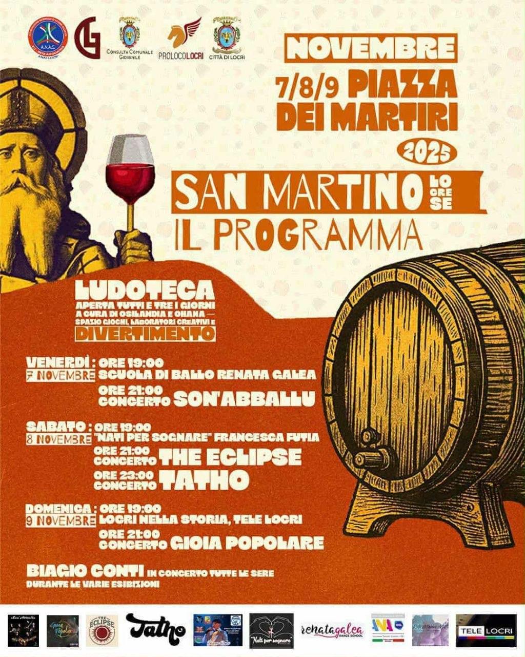San Martino Locrese (inizio ore 19.00)