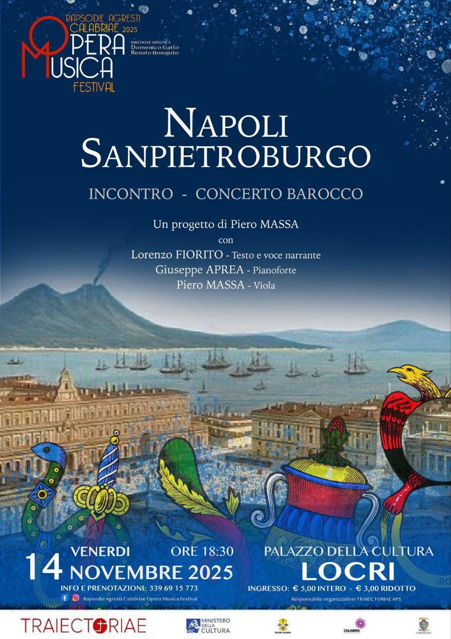 "Napoli San Pietroburgo" Incontro - Concerto Barocco (inizio ore 18.30)