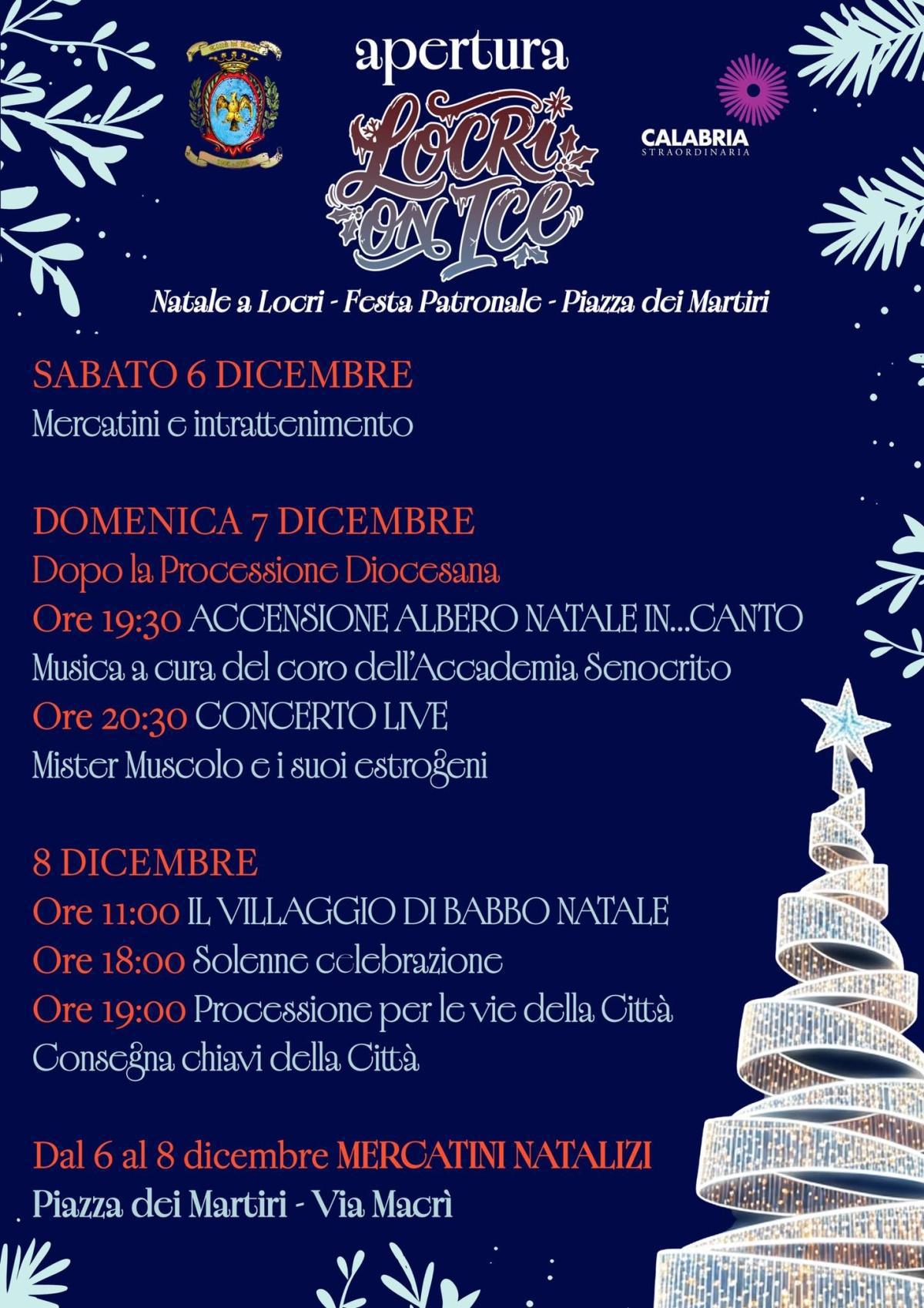 Il Villaggio di Babbo Natale - Locri On Ice (inizio ore 11.00)