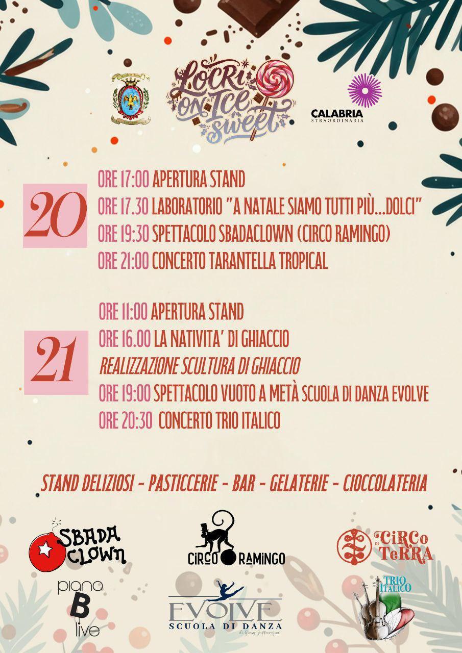 Locri On Ice Sweet - Apertura stand (inizio ore 17:00)
