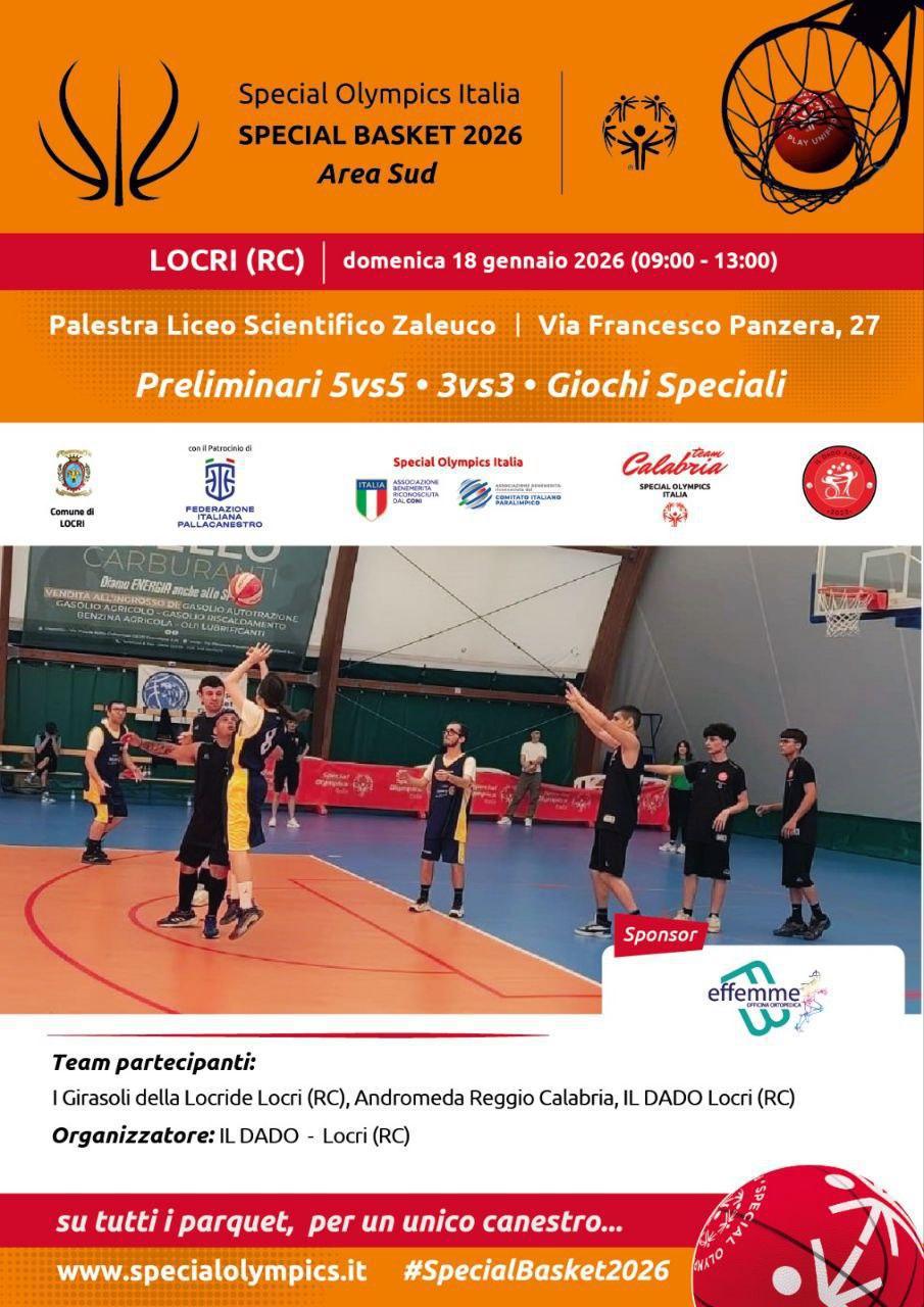 Preliminari 5vs5 • 3vs3 • Giochi Speciali (dalle 9:00 alle 13:00)